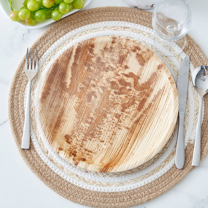 Palm Leaf 10-Piece Dinner Plate Set-Disposables-image-1