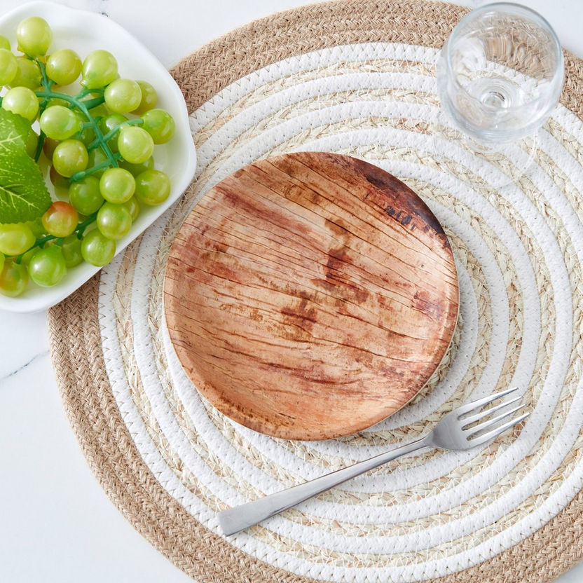 Palm Leaf Round Side Plate - Set of 10-Disposables-image-1
