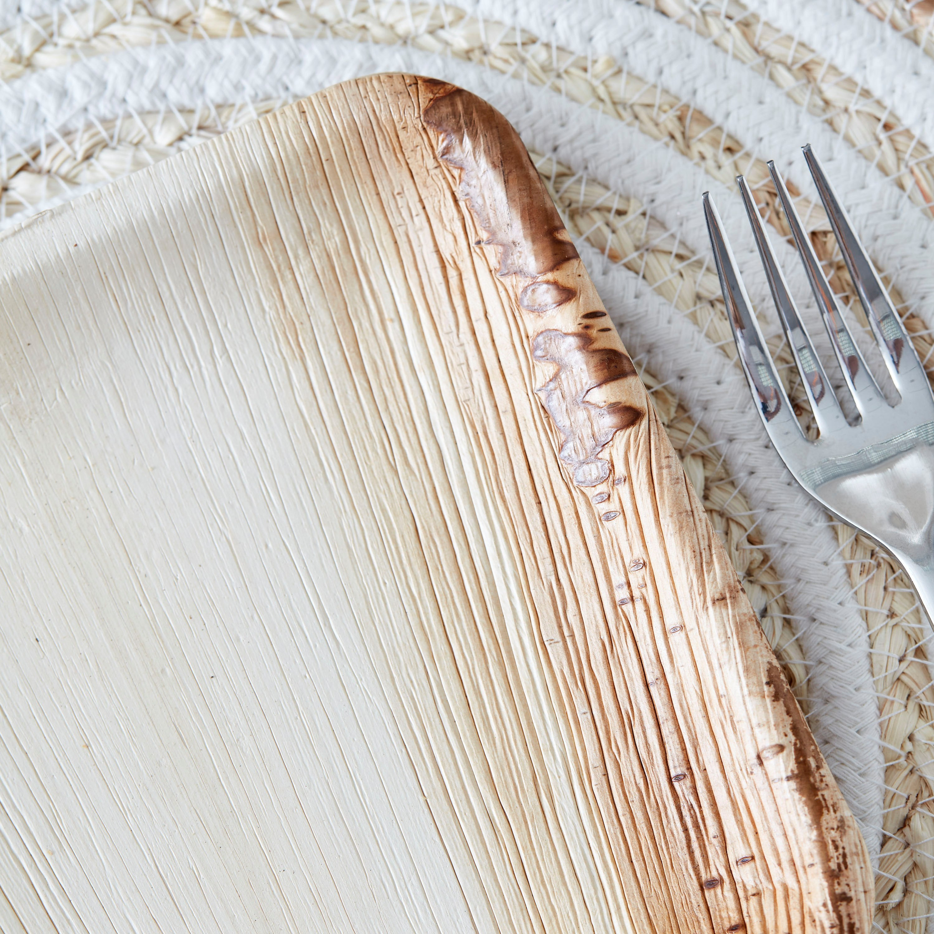 Palm leaf 2024 plates wedding