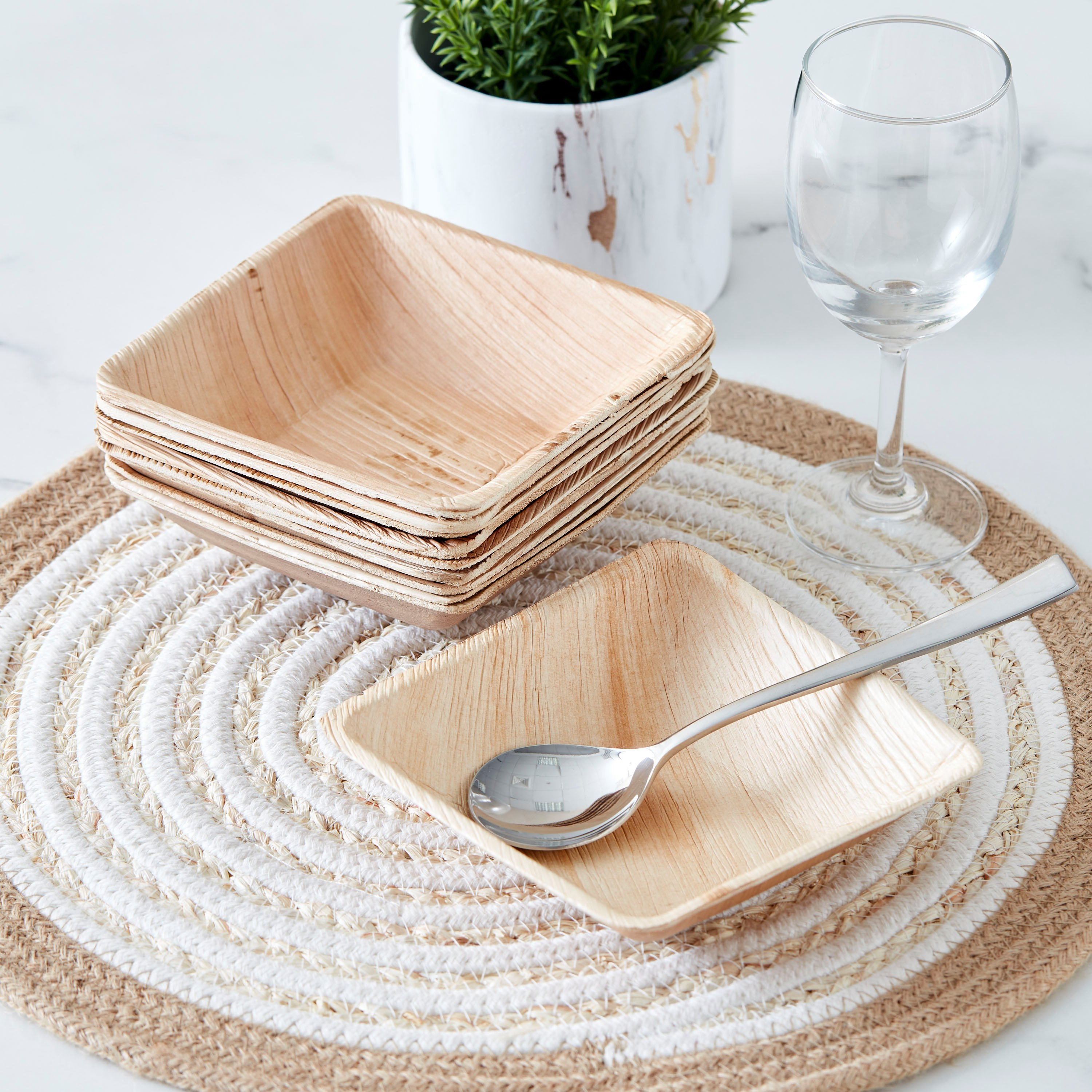 طقم أوعية حساء 10 قطع بتصميم أوراق نخيل-hbxhomeware-hbxkitchen-image-1
