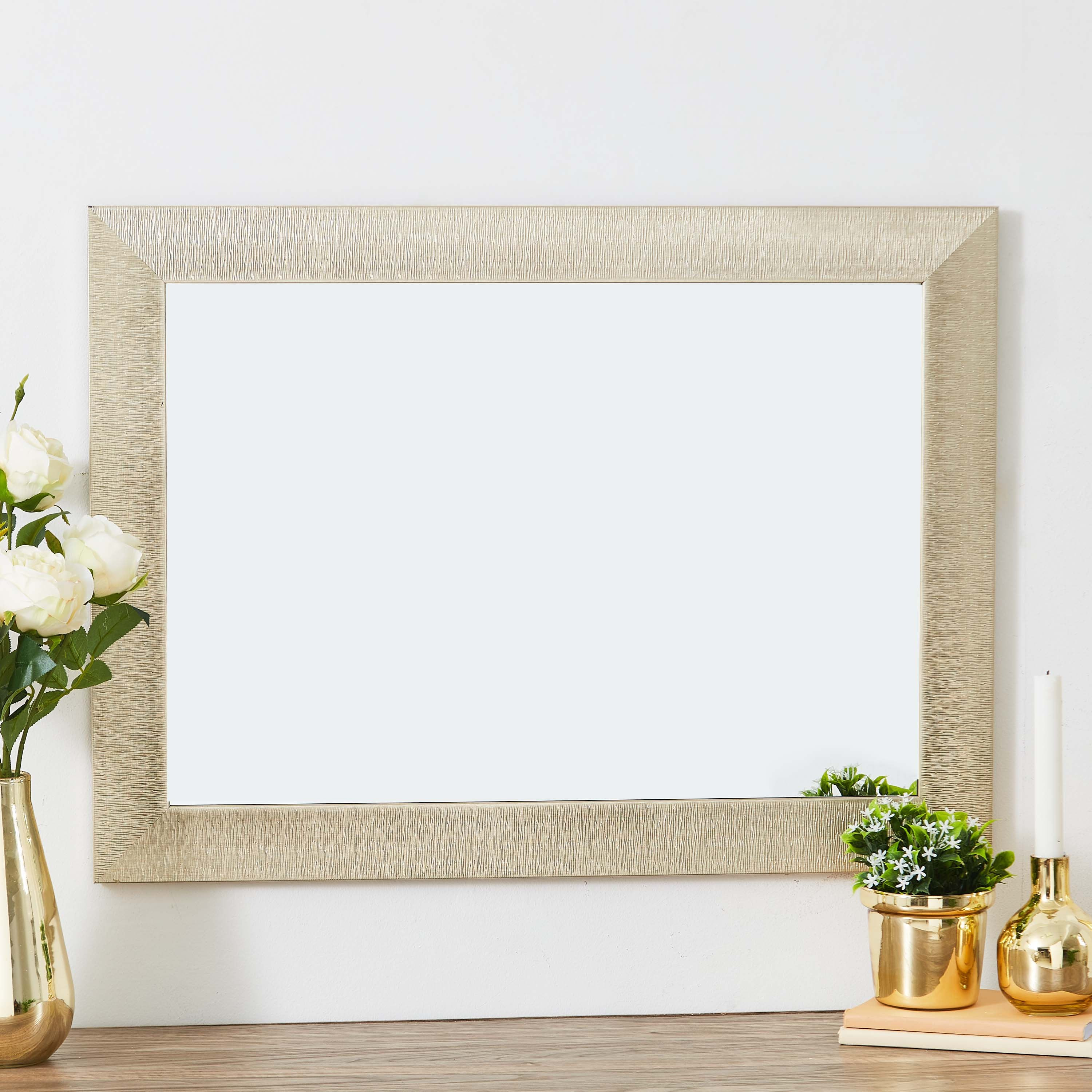 Waterford Textured Wall Mirror - 76x56 cm-PROMO_HB_AE_B1G1_250925-image-2