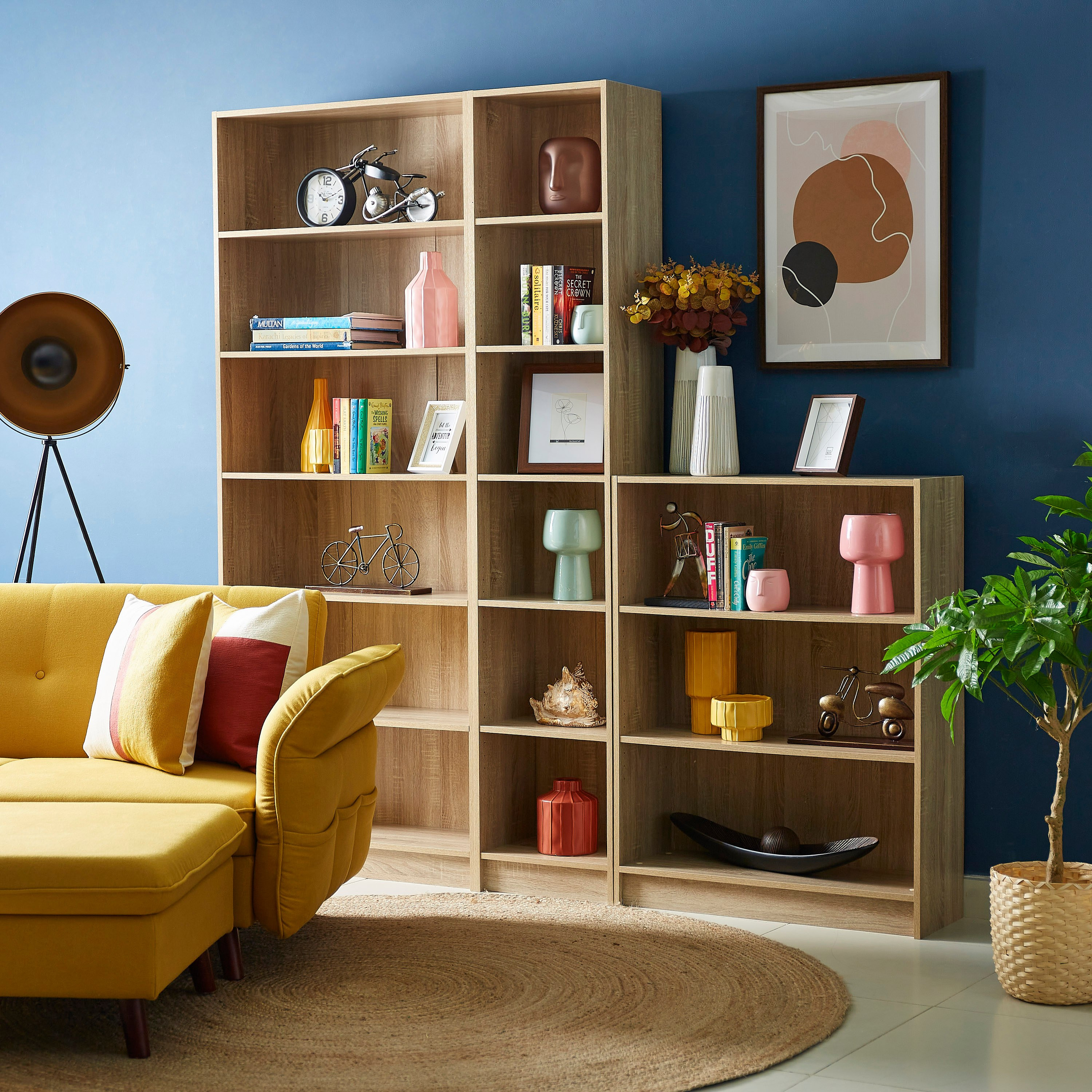 خزانة كتب 6 أرفف من أوسلو أفيان-hbxfurniture-office-bookcases-image-5