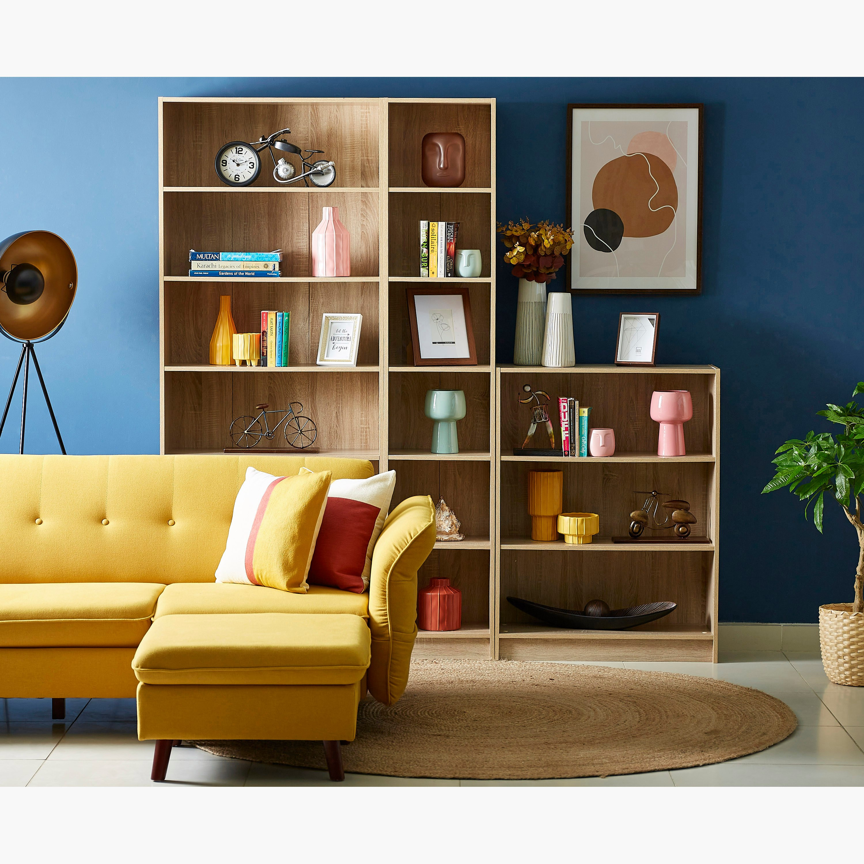 خزانة كتب 6 أرفف من أوسلو أفيان-hbxfurniture-office-bookcases-image-6