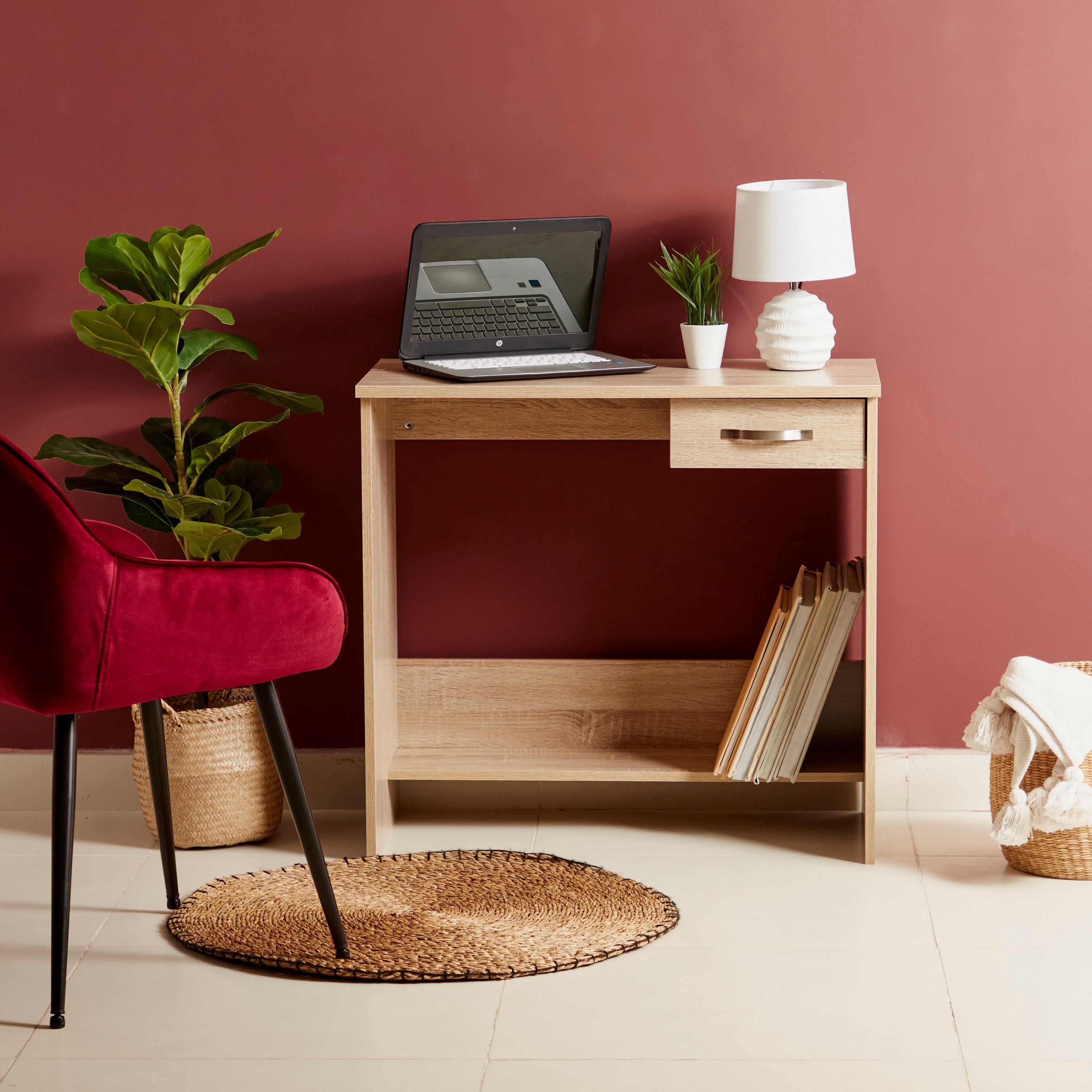 Jazz 1-Drawer Study Desk-hbxfurniture-office-desks-image-6