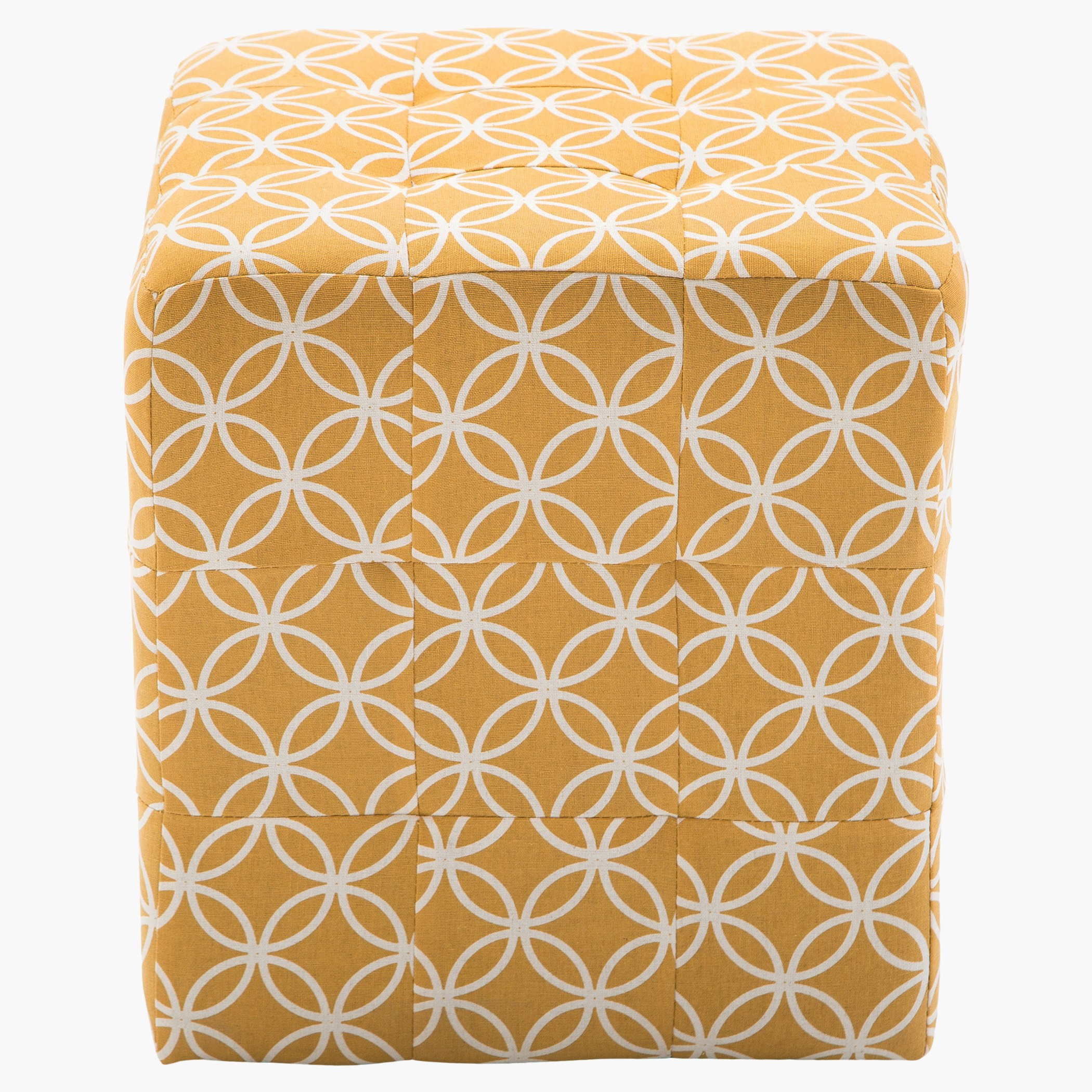 Agata Printed Ottoman Stool-hbxlivingroom-sofasandarmchairs-ottomansandfootstools-image-1