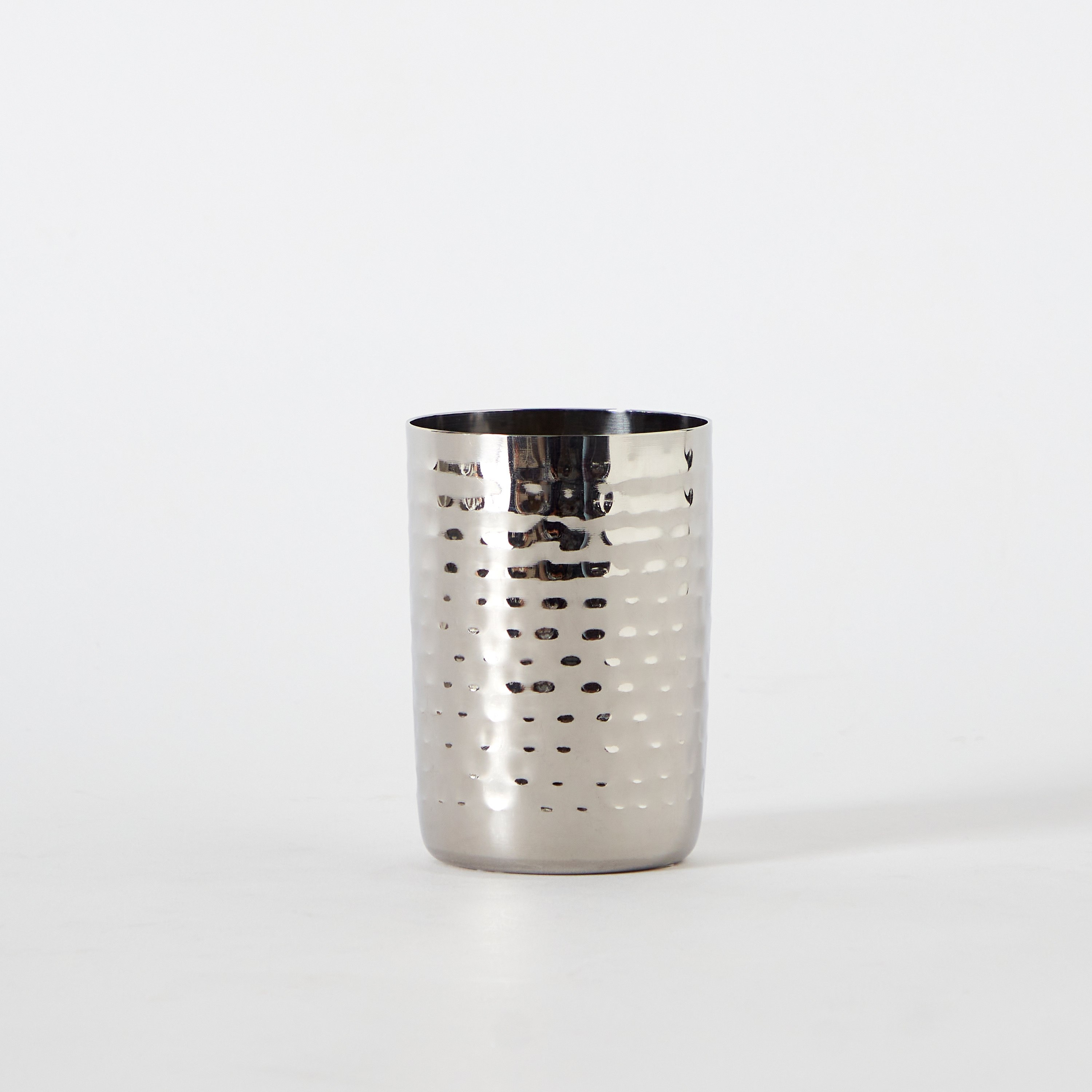 Hammered Stainless Steel Tumbler - 400 ml-hbxdecorandfurnishings-tabletop-serveware-image-5