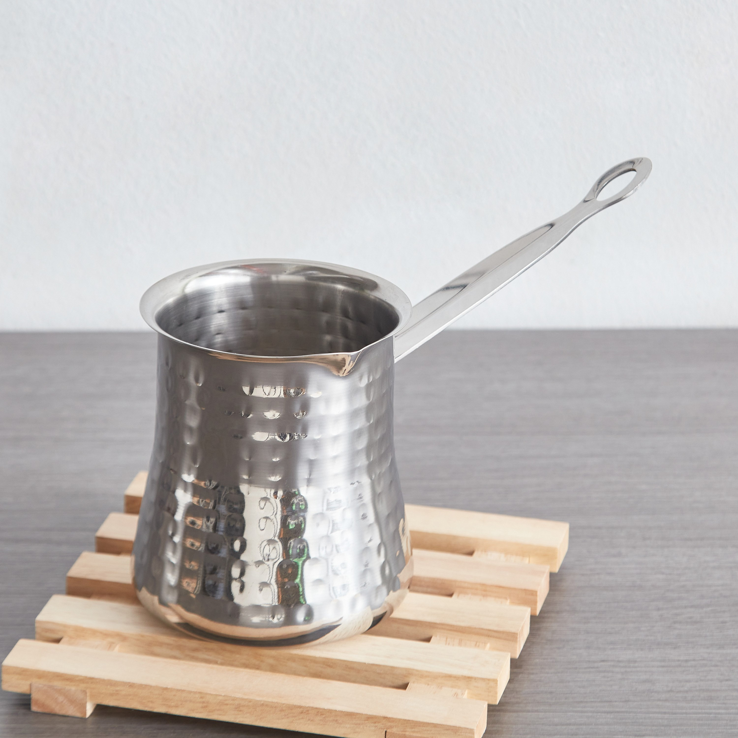 Shine Hammered Stainless Steel Coffee Warmer - 600 ml-hbxkitchen-kitchenware-foodpreparation-image-2