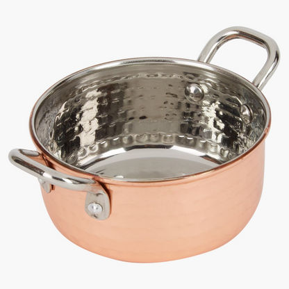 Copper Shine Eco Saucepan with Handles - 450 ml