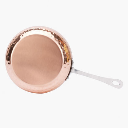 Copper Shine Textured Frying Pan