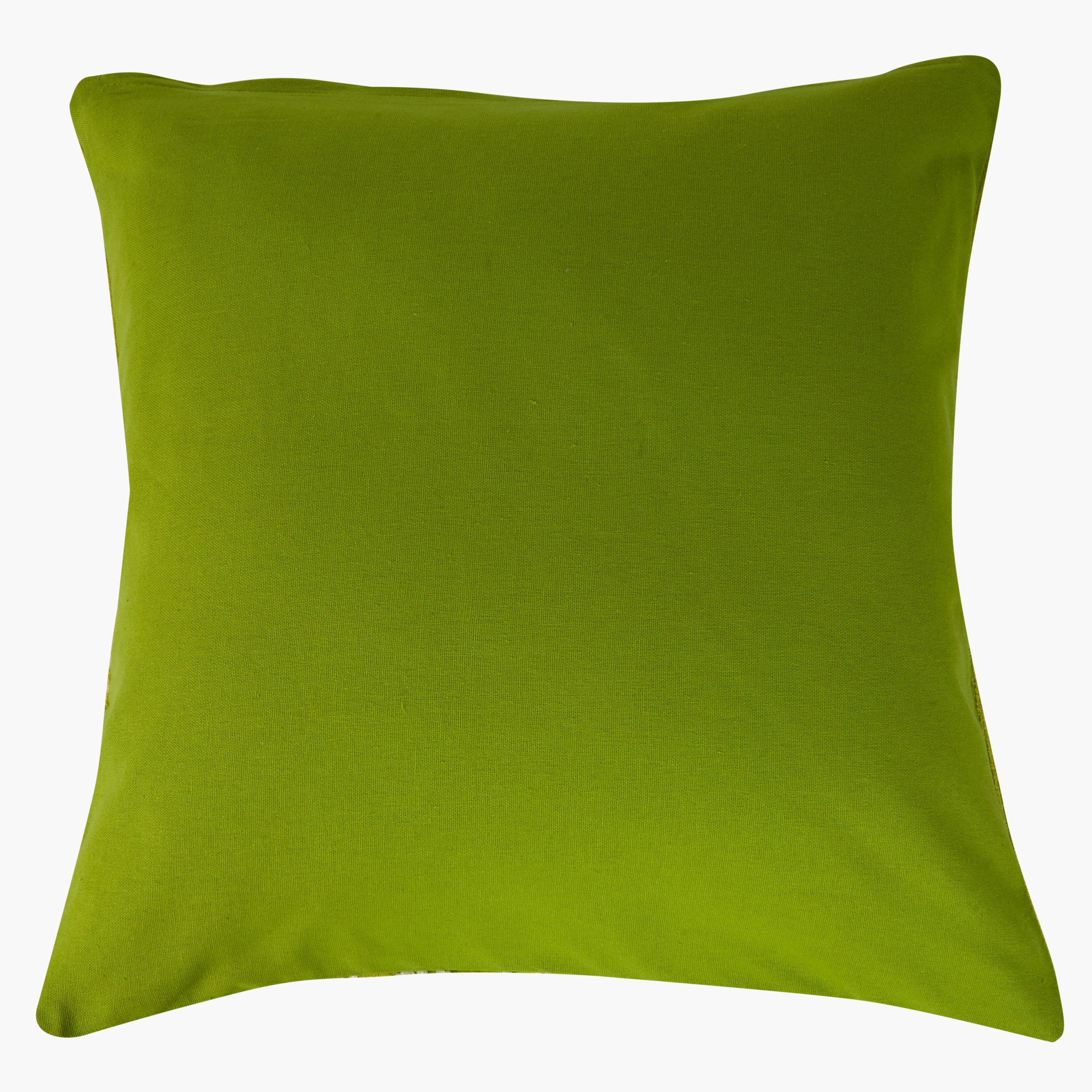 غطاء وسادة مزيّن بتطريز ورق الشجر - 45x45 سم-hbxhomeware-cushionsandcovers-cushioncovers-image-2