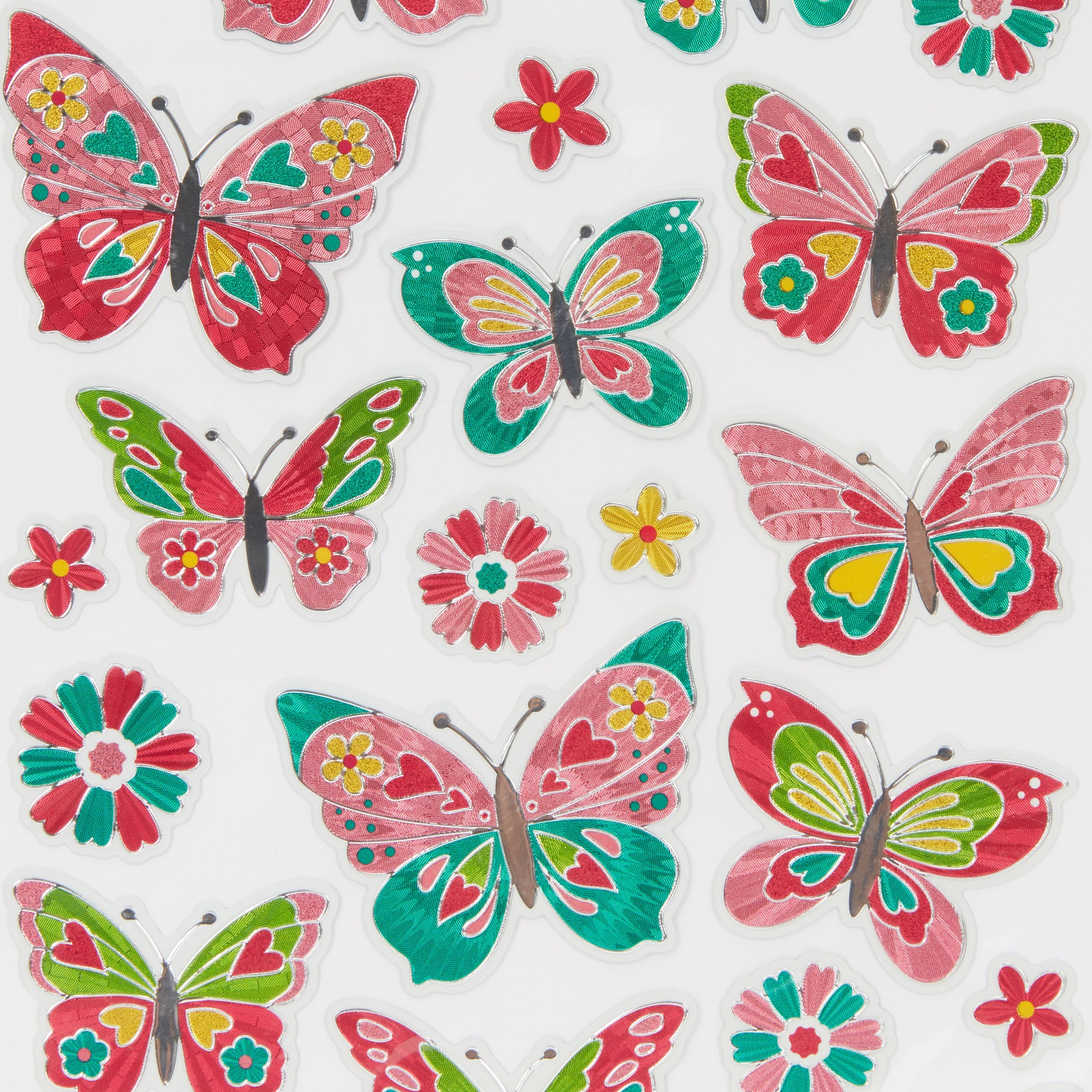 ملصق فراشة مجسّمة متعدد الألوان-hbxhomeware-hbxkidsandyouth-image-2