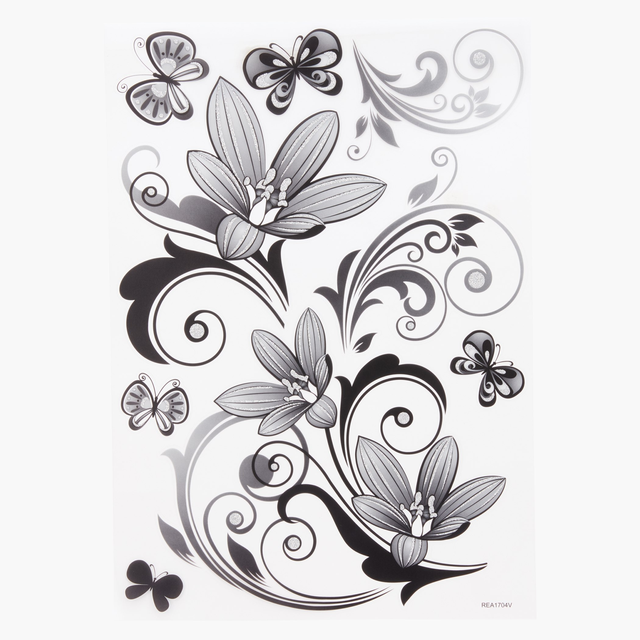 زينة حائط بطبعات أزهار-hbxhomeware-hbxkidsandyouth-image-2
