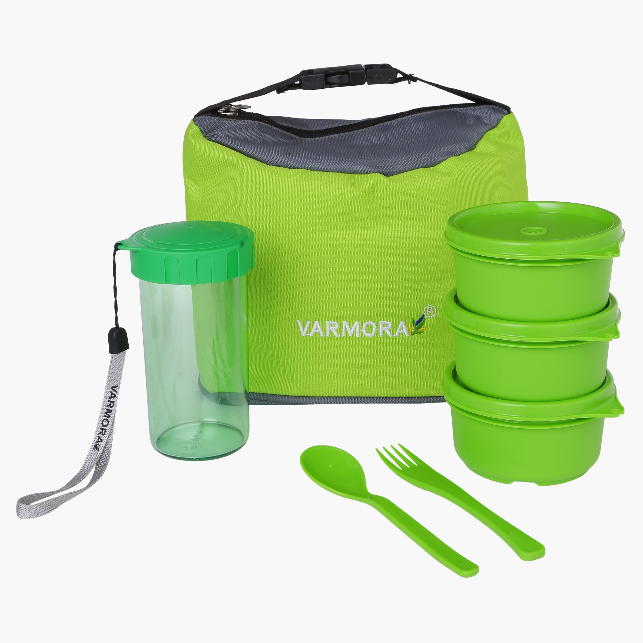 طقم حقائب غذاء أنيقة مكون من أربع قطع من ميداس-hbxhomeware-kitchenware-lunchbagsandboxes-image-2