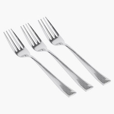 Vivante Printed Dinner Fork - Set of 3