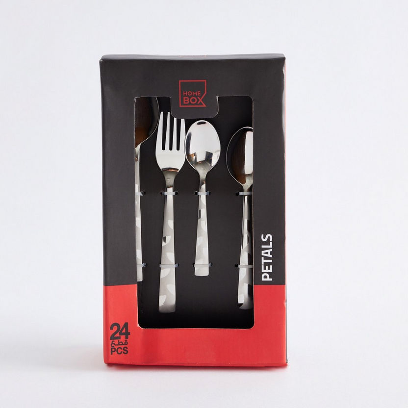 Petals 24-Piece Cutlery Set-Cutlery-image-5