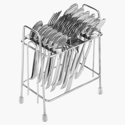 Siena 18-Piece Cutlery Set with Stand-Cutlery-image-1