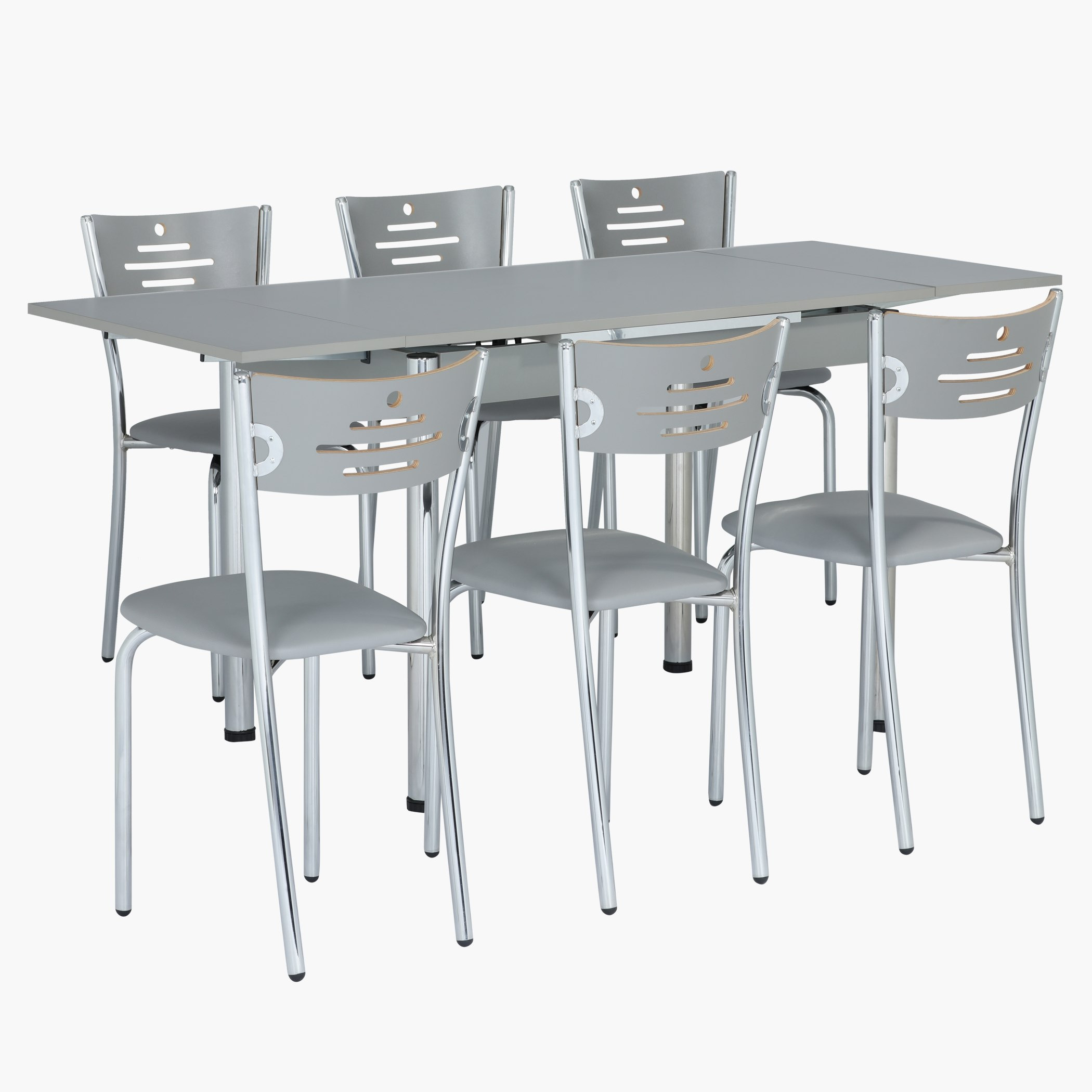 طقم سفرة من 7 قطع قابل للتمدّد من ويندي-hbxfurniture-diningtablesandsets-diningsets-sixseater-image-1