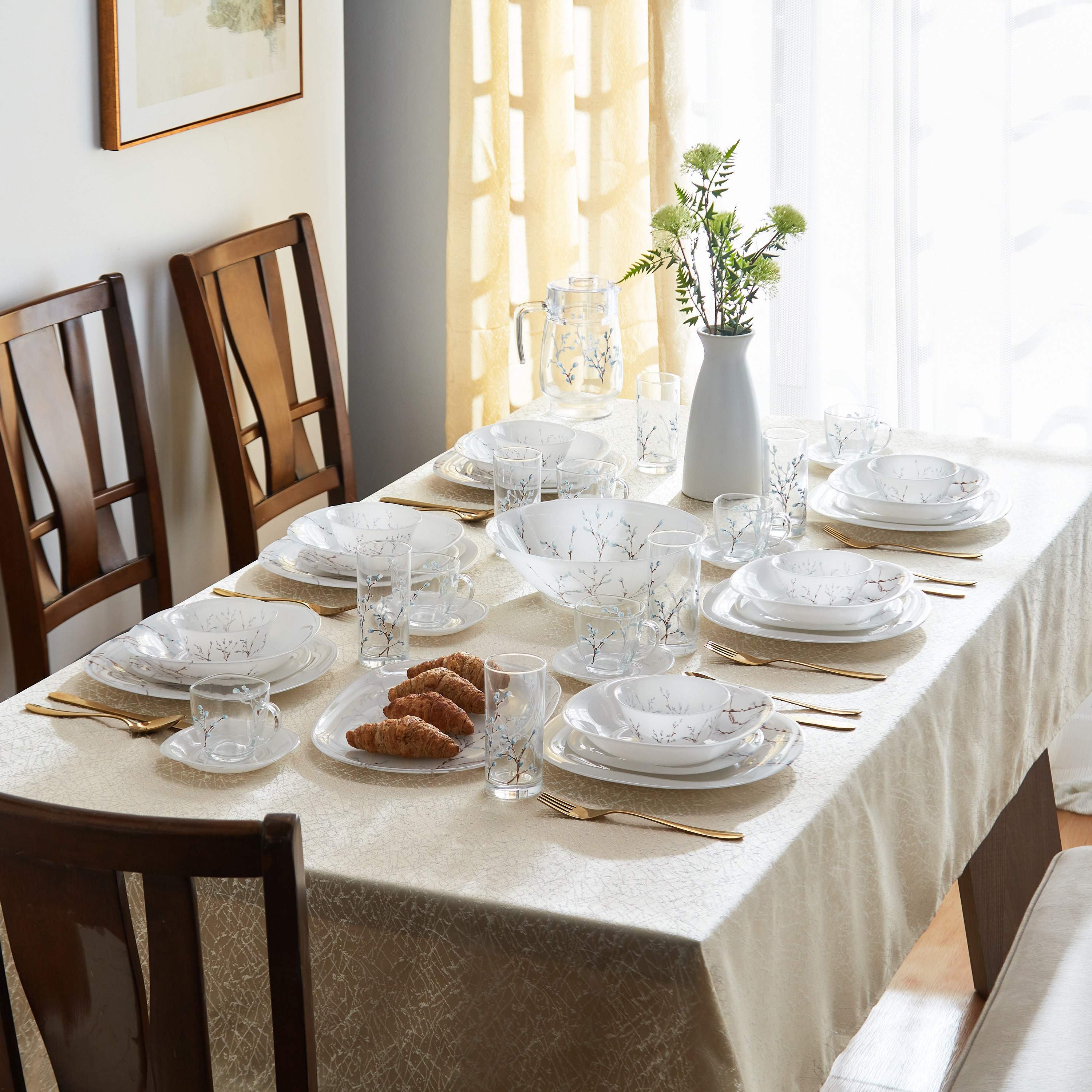 Luminarc 46-Piece Glass Hana Dinner Set - Serves 6-hbxhomeware-hbxkitchen-image-7