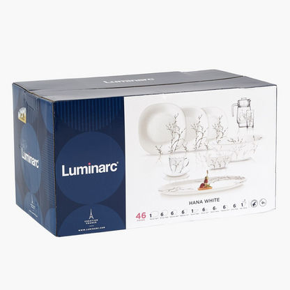 Luminarc Neo Carina 46-Piece Opalware Dinner Set