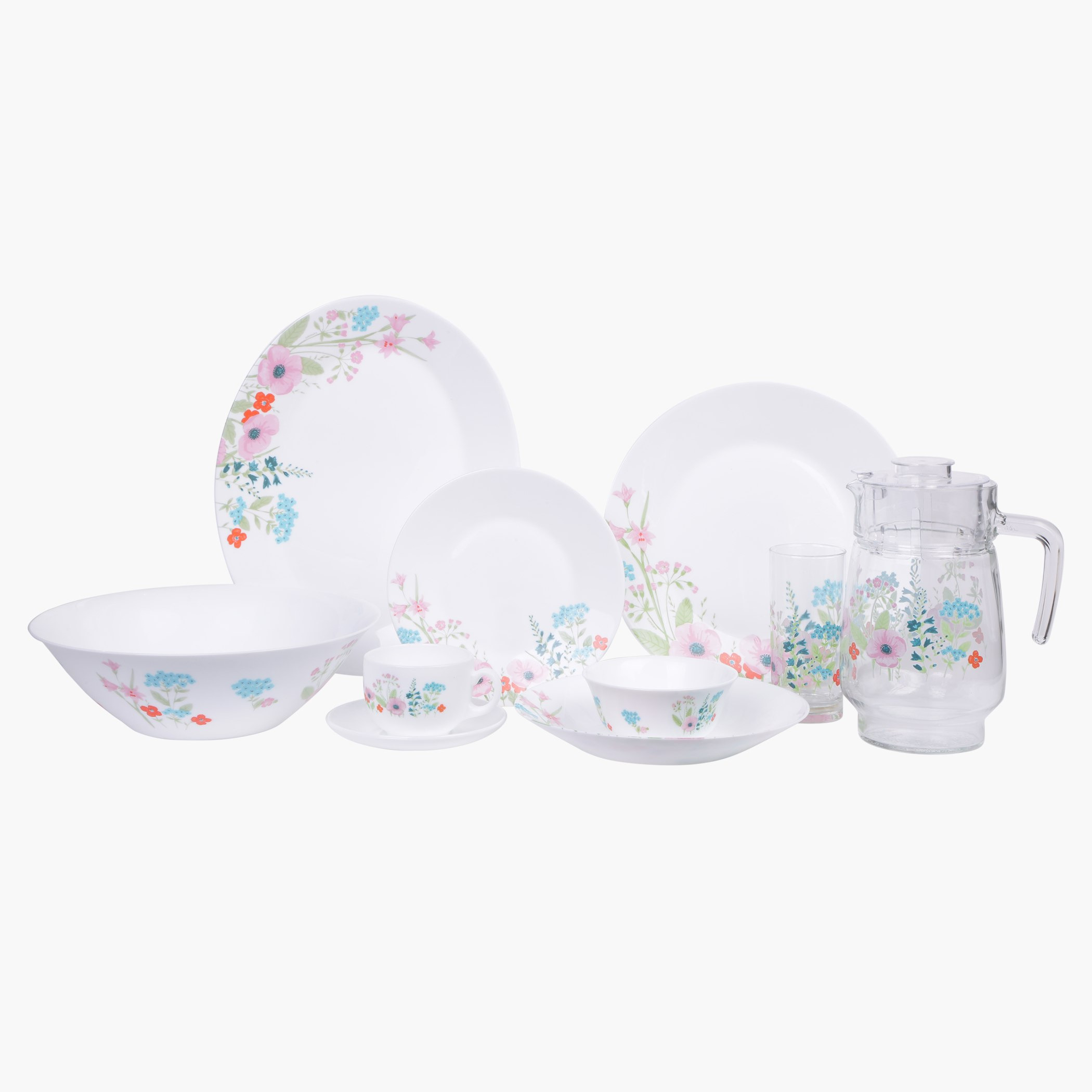 Rose Pompom 46-Piece Dinner Set-hbxhomeware-hbxkitchen-image-2