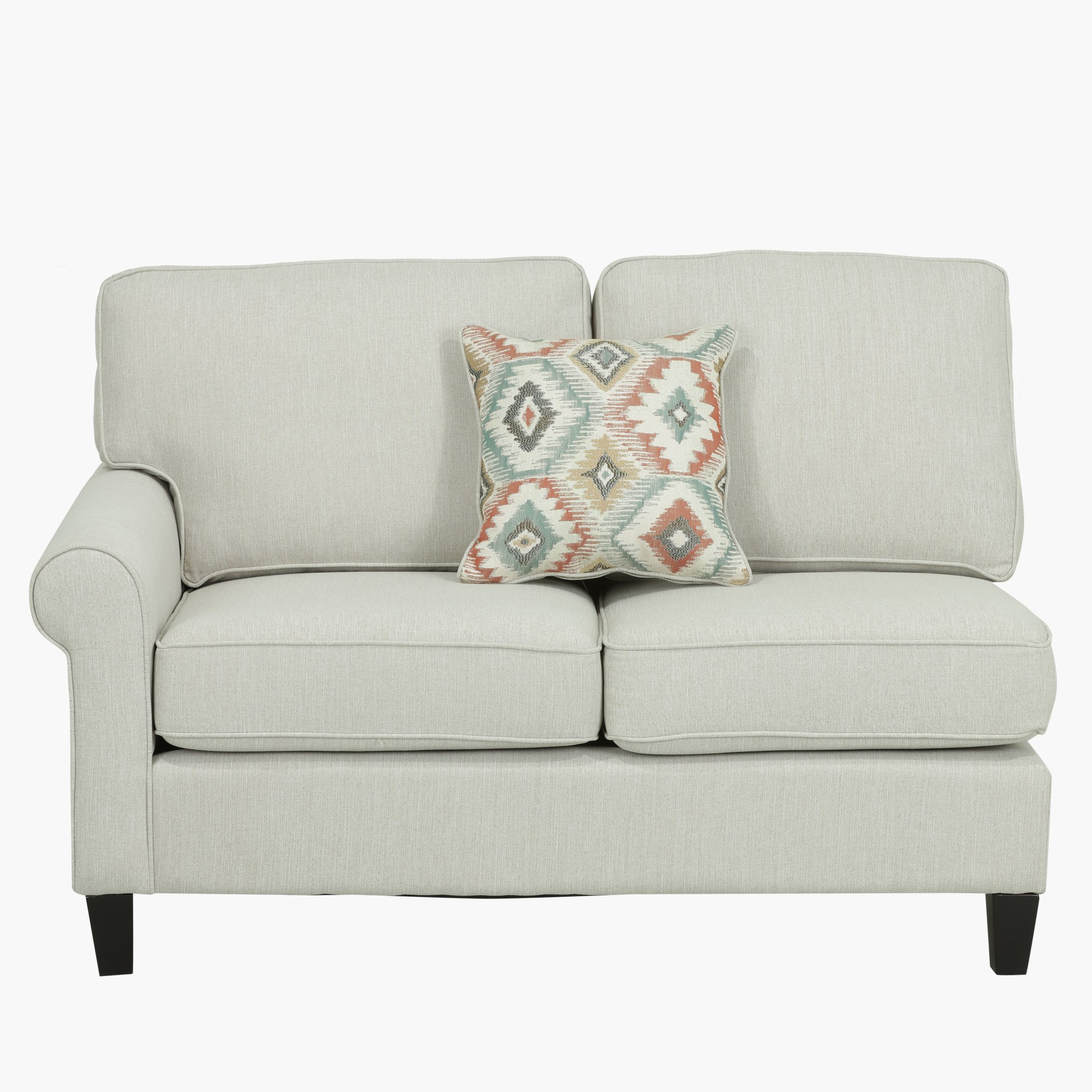 أريكة بمقعدين يسار مع وسادة من أوكوود-hbxfurniture-livingroom-sofasandsofasets-image-1