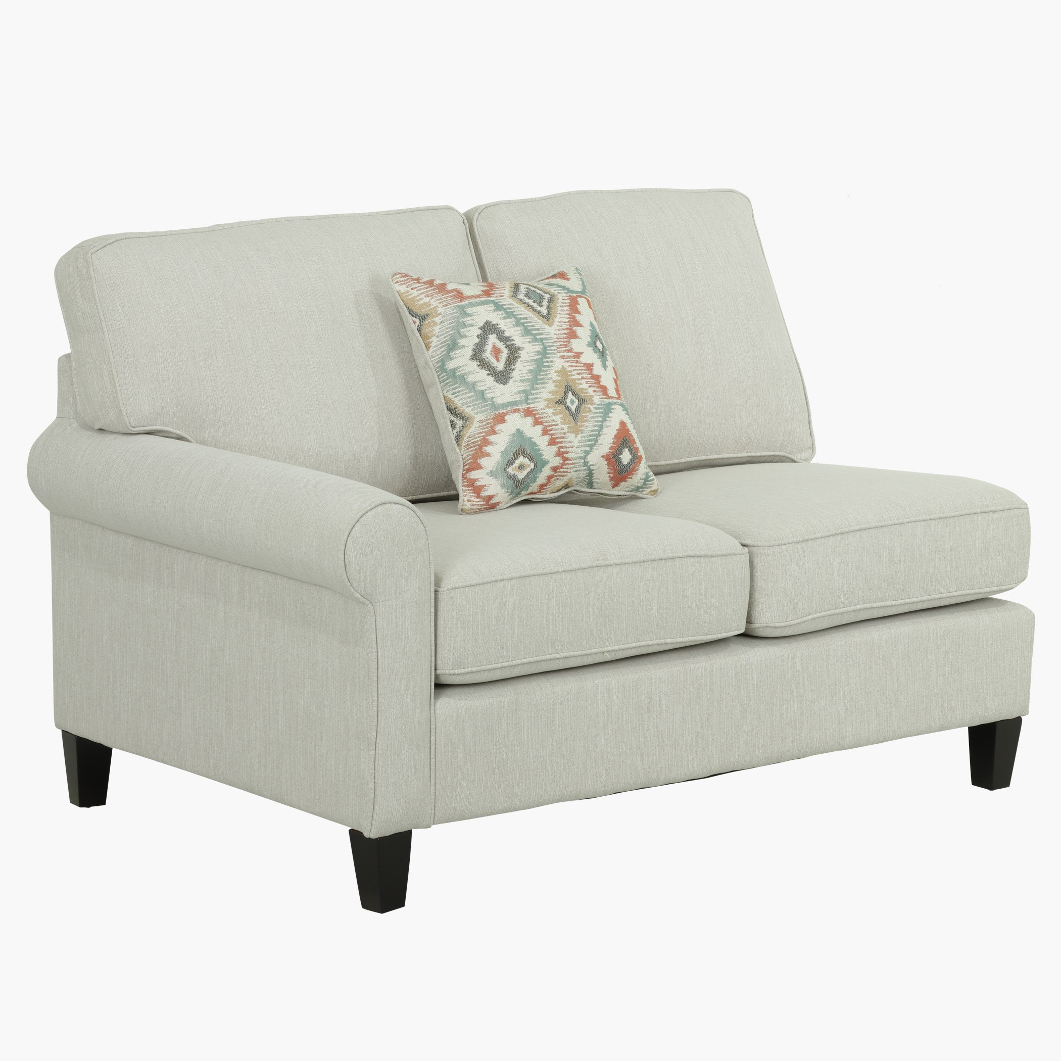 أريكة بمقعدين يسار مع وسادة من أوكوود-hbxfurniture-livingroom-sofasandsofasets-image-2
