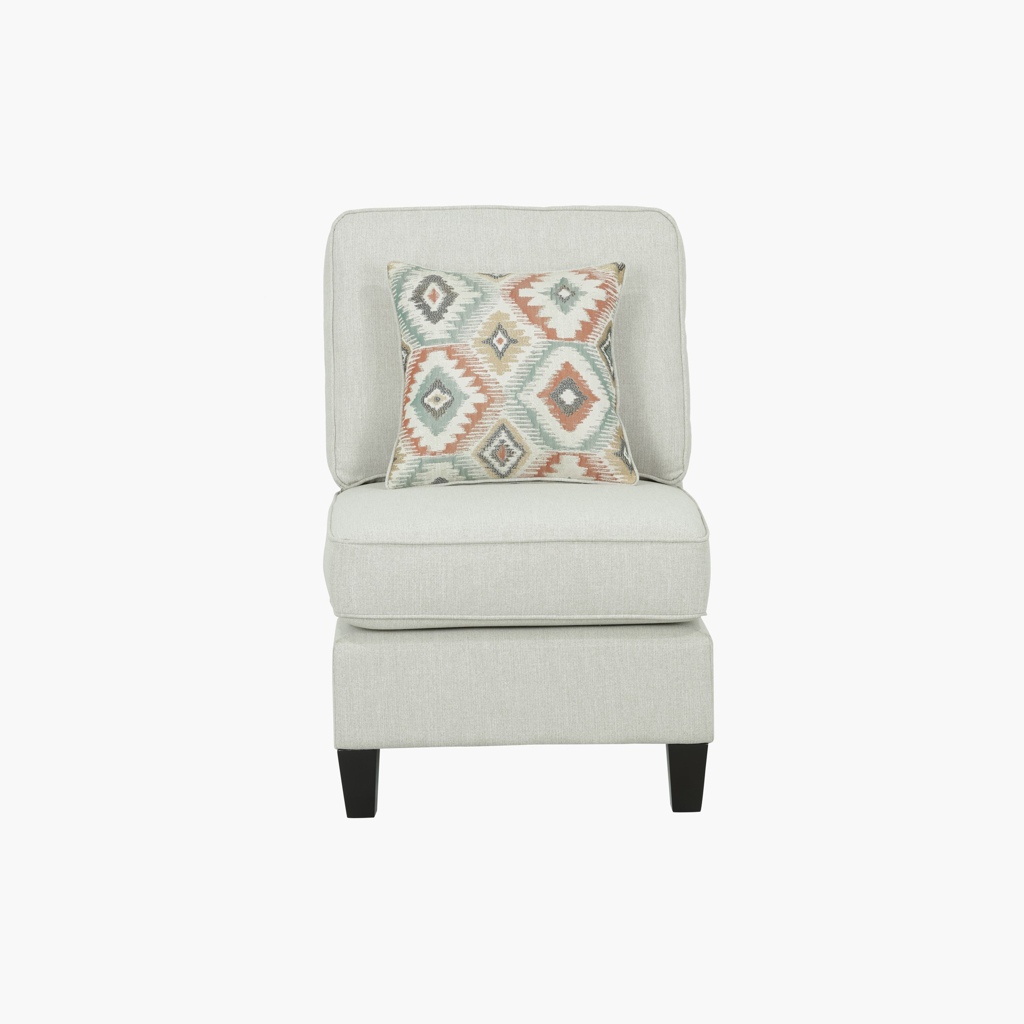 كرسي دون مساند ذراعين مع وسادة من أوكوود-hbxfurniture-livingroom-sofasandsofasets-image-1