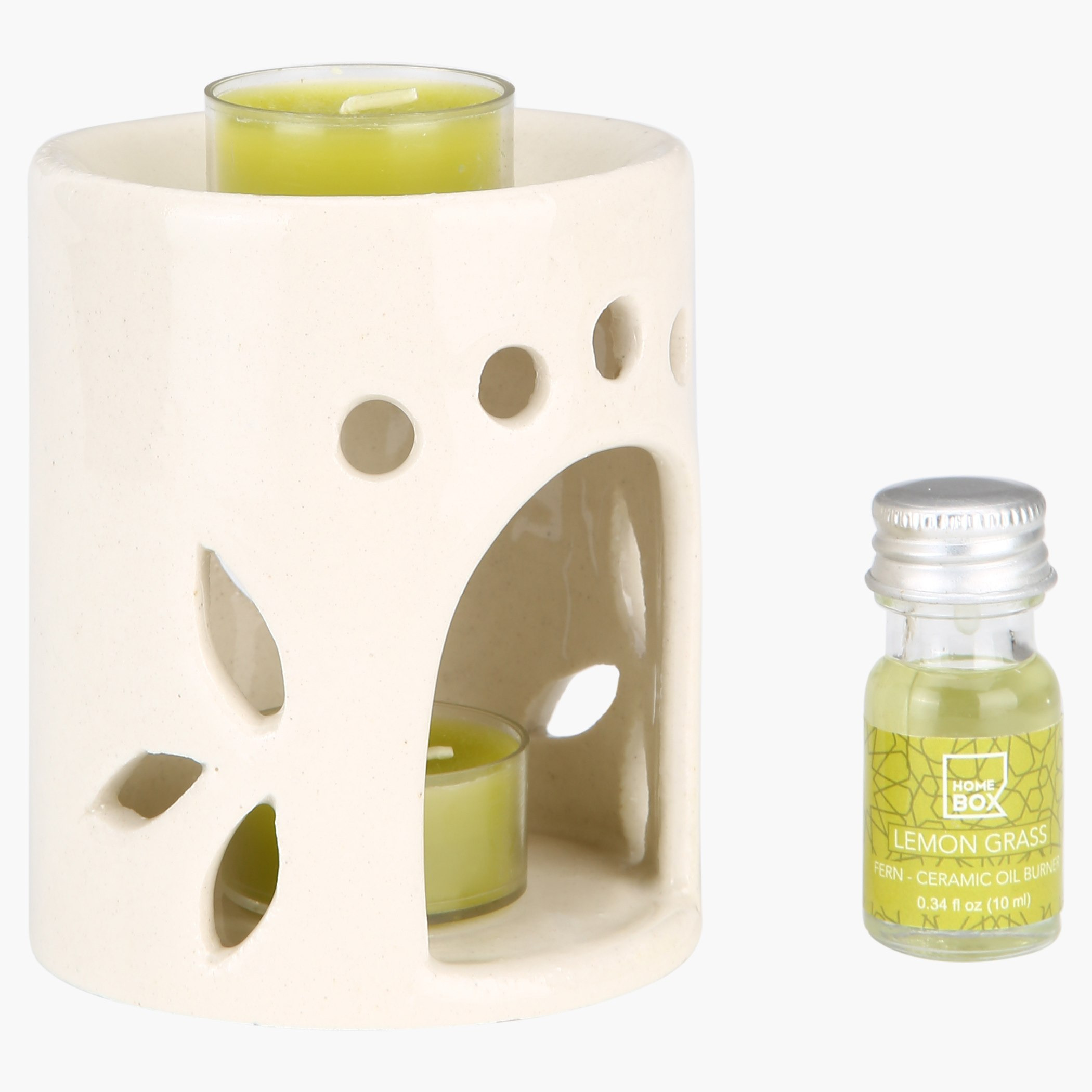 Fern 7-Piece Lemongrass Oil Burner Set-hbxbedroom-homefragrance-oilburners-image-2