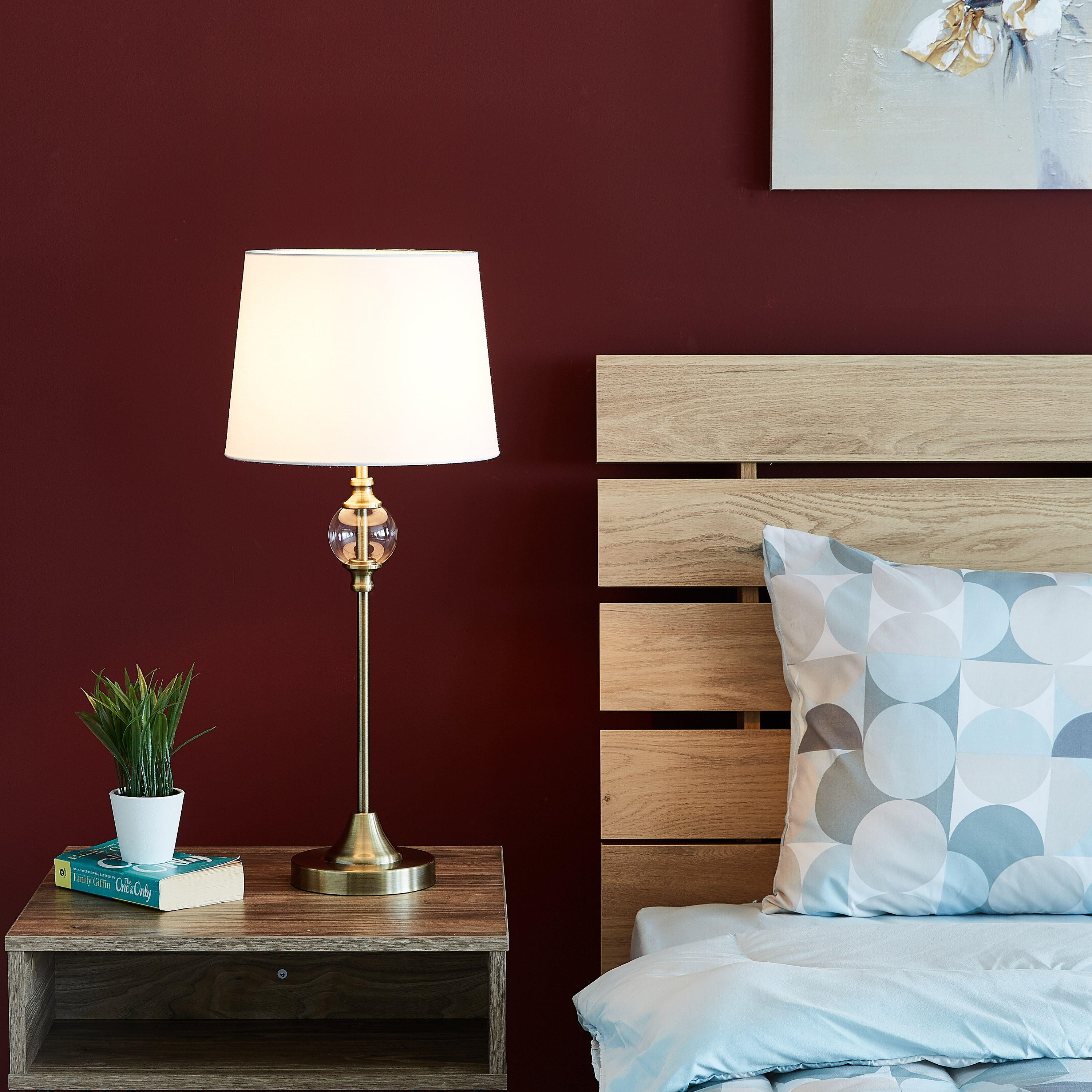 Clio Steel Table Lamp - 65 cm-hbxlivingroom-lighting-tablelamps-image-4