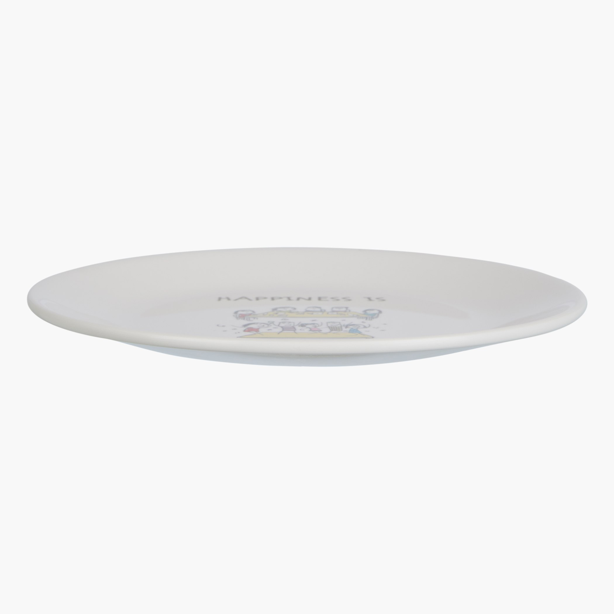 صحن مقرمشات مستدير من هابينيس 22 سم-hbxdecorandfurnishings-tabletop-serveware-image-1