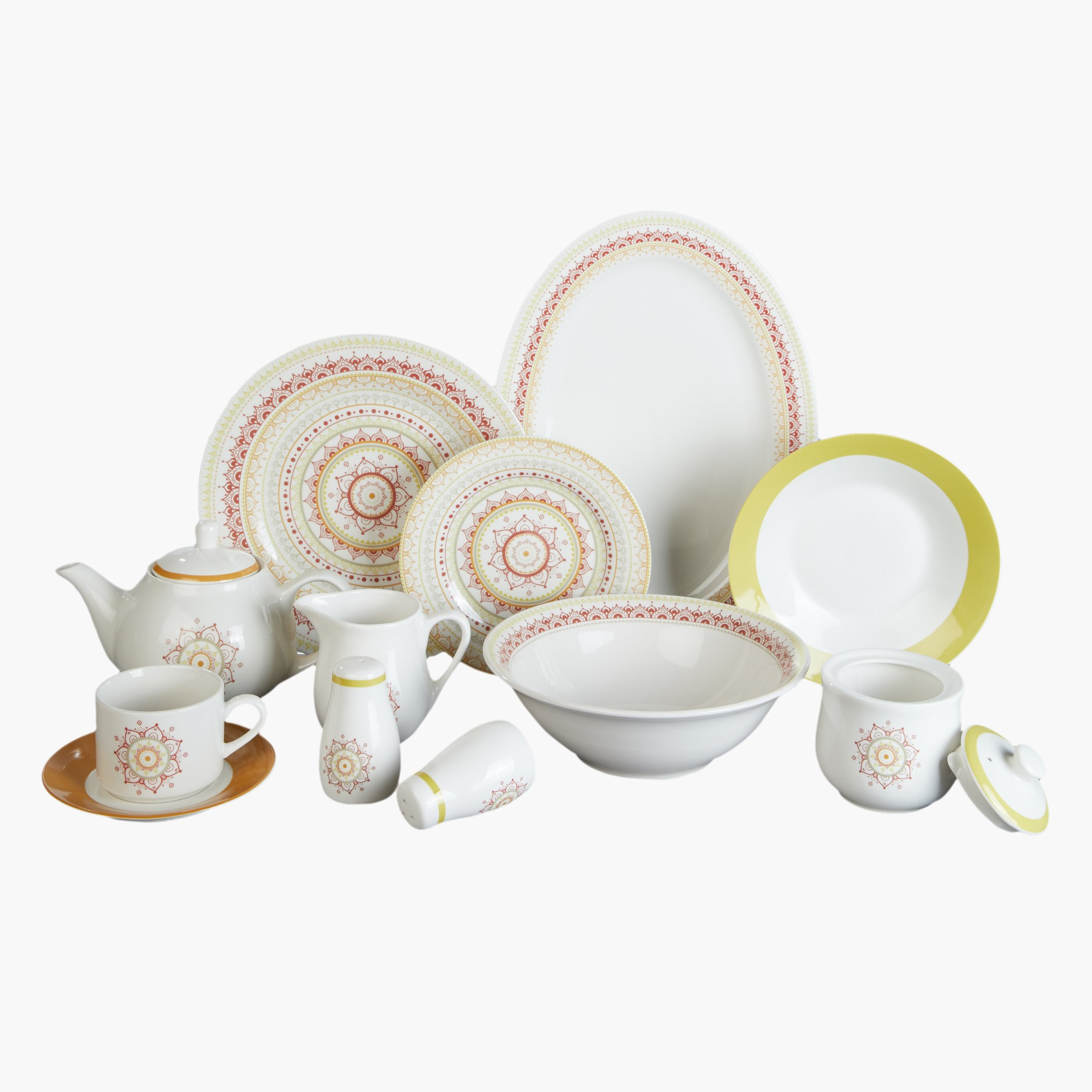 طقم مستلزمات مائدة 49 قطعة بطبعات إيفا-hbxhomeware-hbxkitchen-image-1