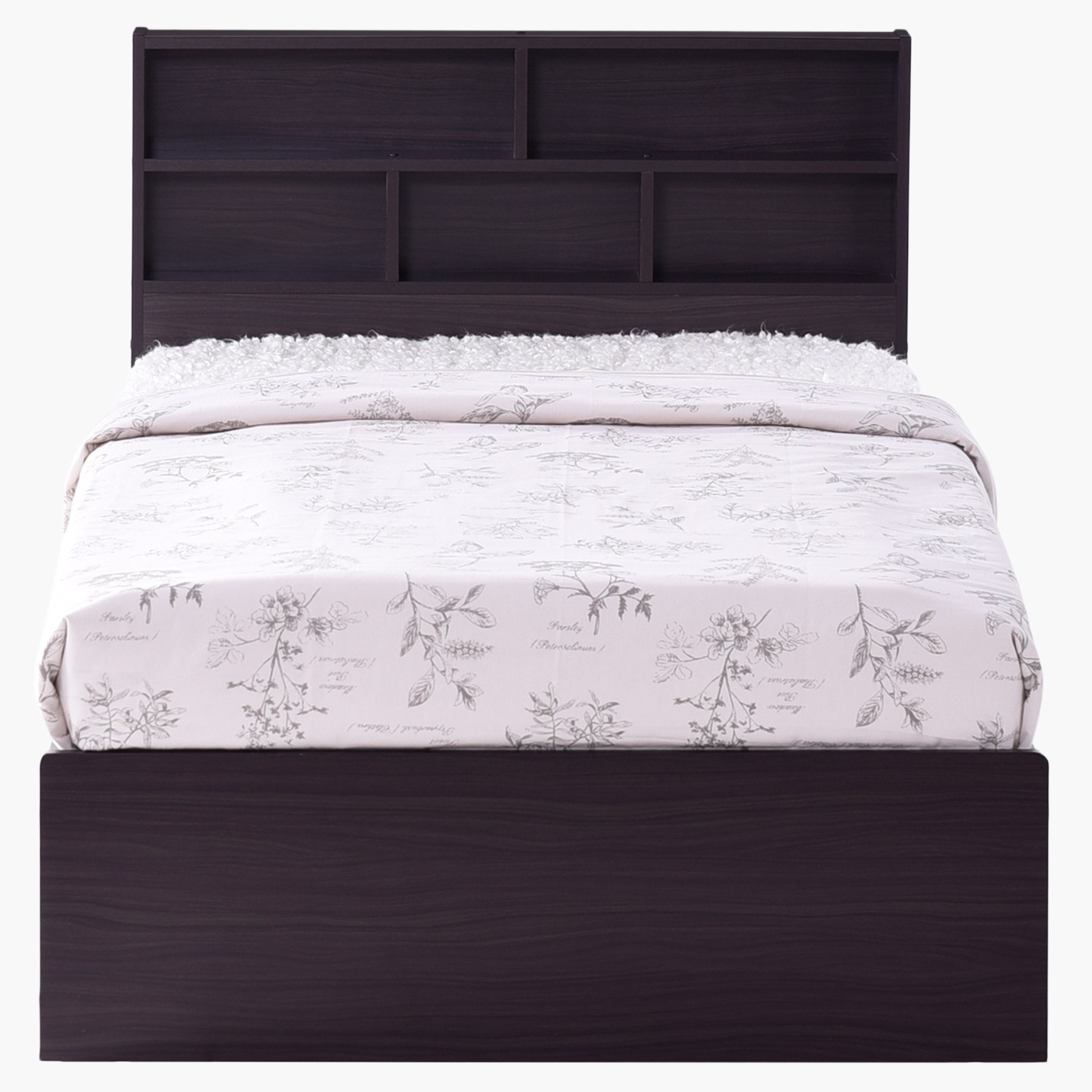 سرير فردي بلوح رأسي مع 5 أقسام تخزين - أجاتا من موڤو - 90x90 سم-hbxfurniture-bedsandbedsets-beds-single-image-2