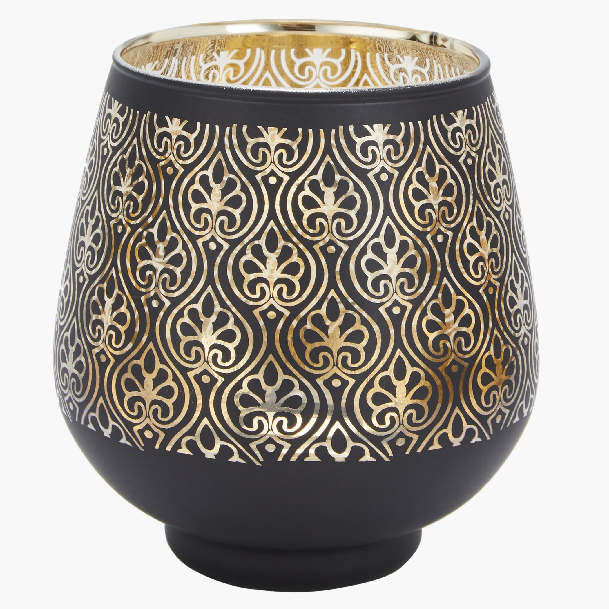 طقم حوامل شموع مزيّنة إمبيريال مع صينية - 4 قطع-hbxlivingroom-decorandaccessories-candleholders-image-3