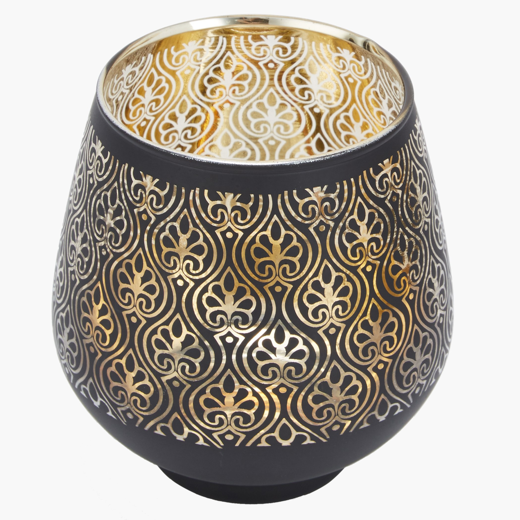 طقم حوامل شموع مزيّنة إمبيريال مع صينية - 4 قطع-hbxlivingroom-decorandaccessories-candleholders-image-4
