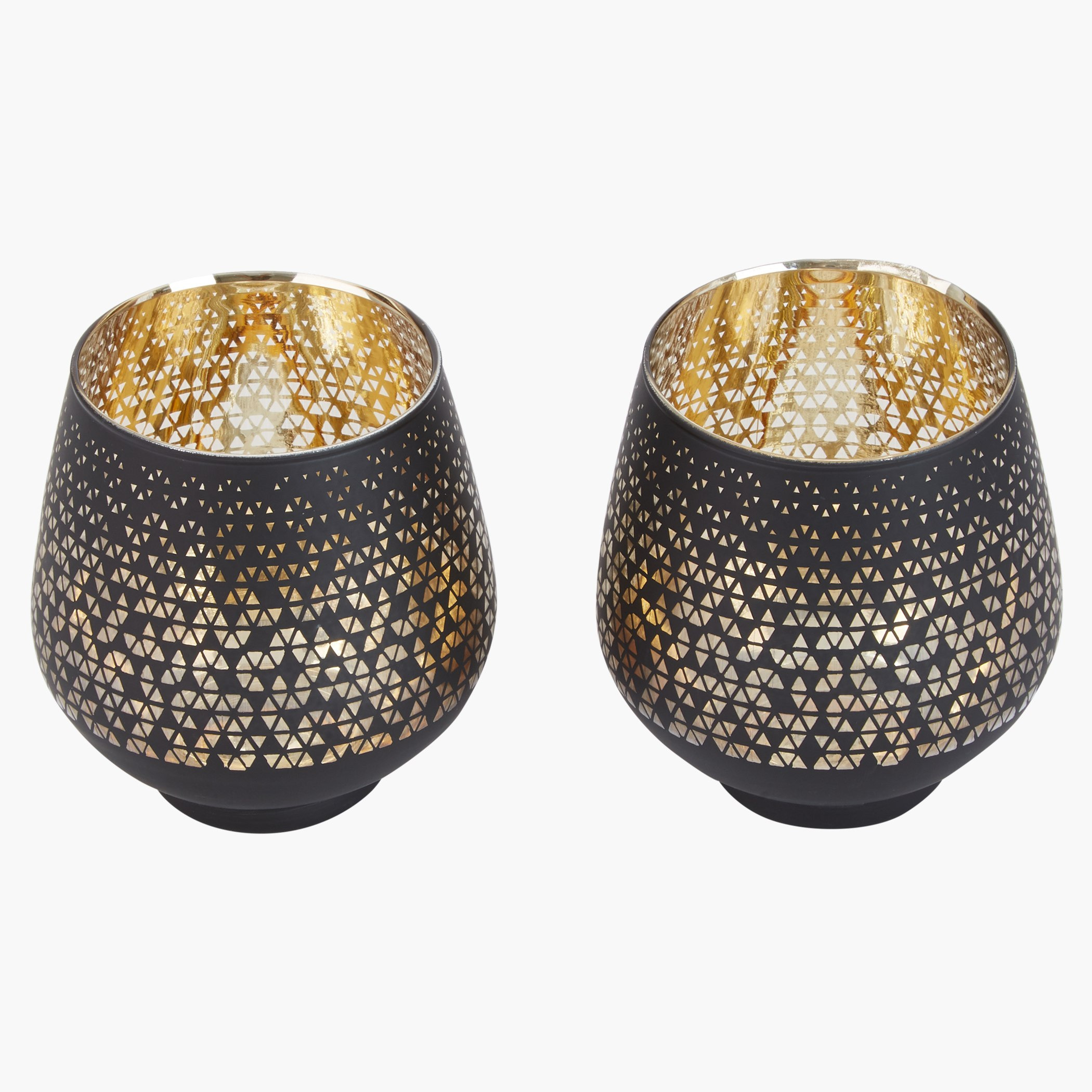 طقم حوامل شموع على شكل بيضة بطبعات أورا من قطعتين-hbxlivingroom-decorandaccessories-candleholders-image-2