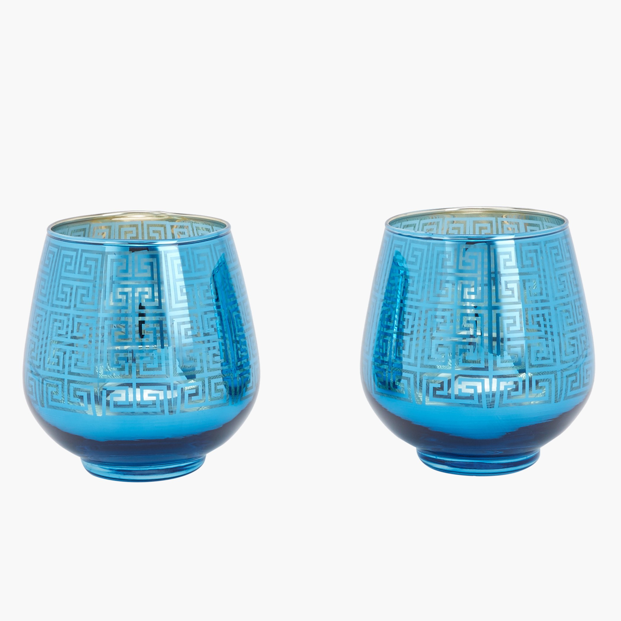 طقم حامل شموع مزيّن أورا من قطعتين-hbxlivingroom-decorandaccessories-candleholders-image-1