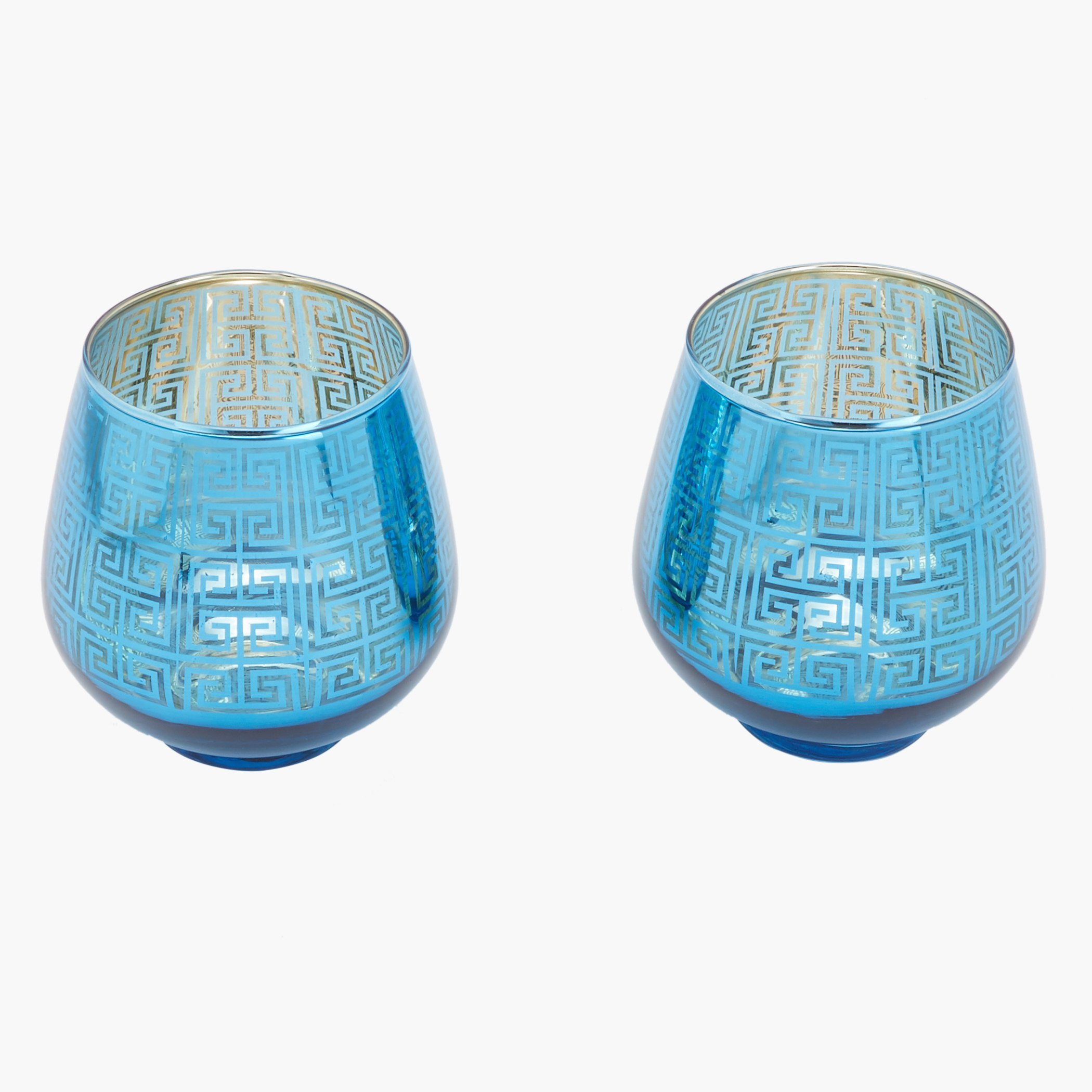 طقم حامل شموع مزيّن أورا من قطعتين-hbxlivingroom-decorandaccessories-candleholders-image-2