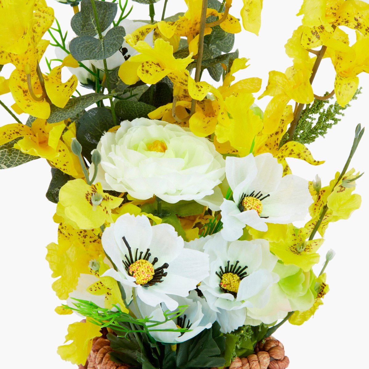 إناء ورد مزيّن من بولي-hbxdecorandfurnishings-homeaccessories-artificialflowersandplants-image-4