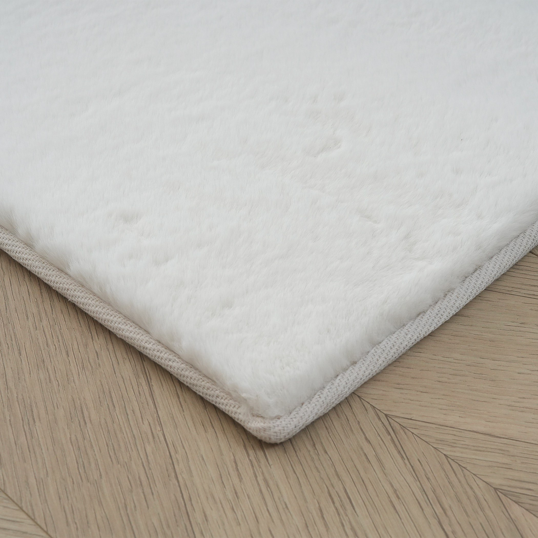 سجادة فرو أرنب اصطناعي ناعمة - 120x170 سم-hbxdecorandfurnishings-floorcoverings-rugs-image-2
