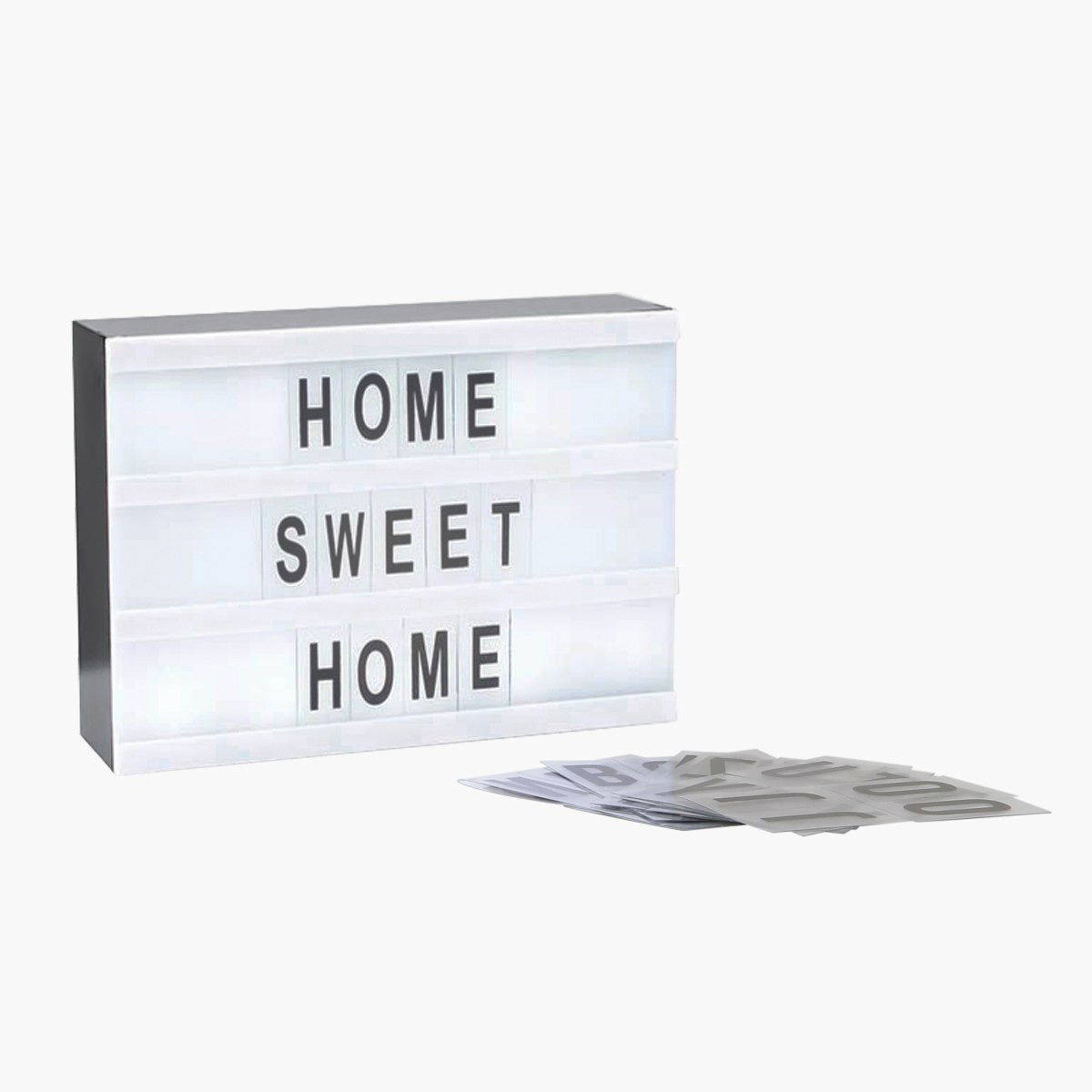 صندوق إضاءة إل إي دي - 60 قطعة على شكل أحرف-hbxdiningroom-walldecor-wallart-image-2