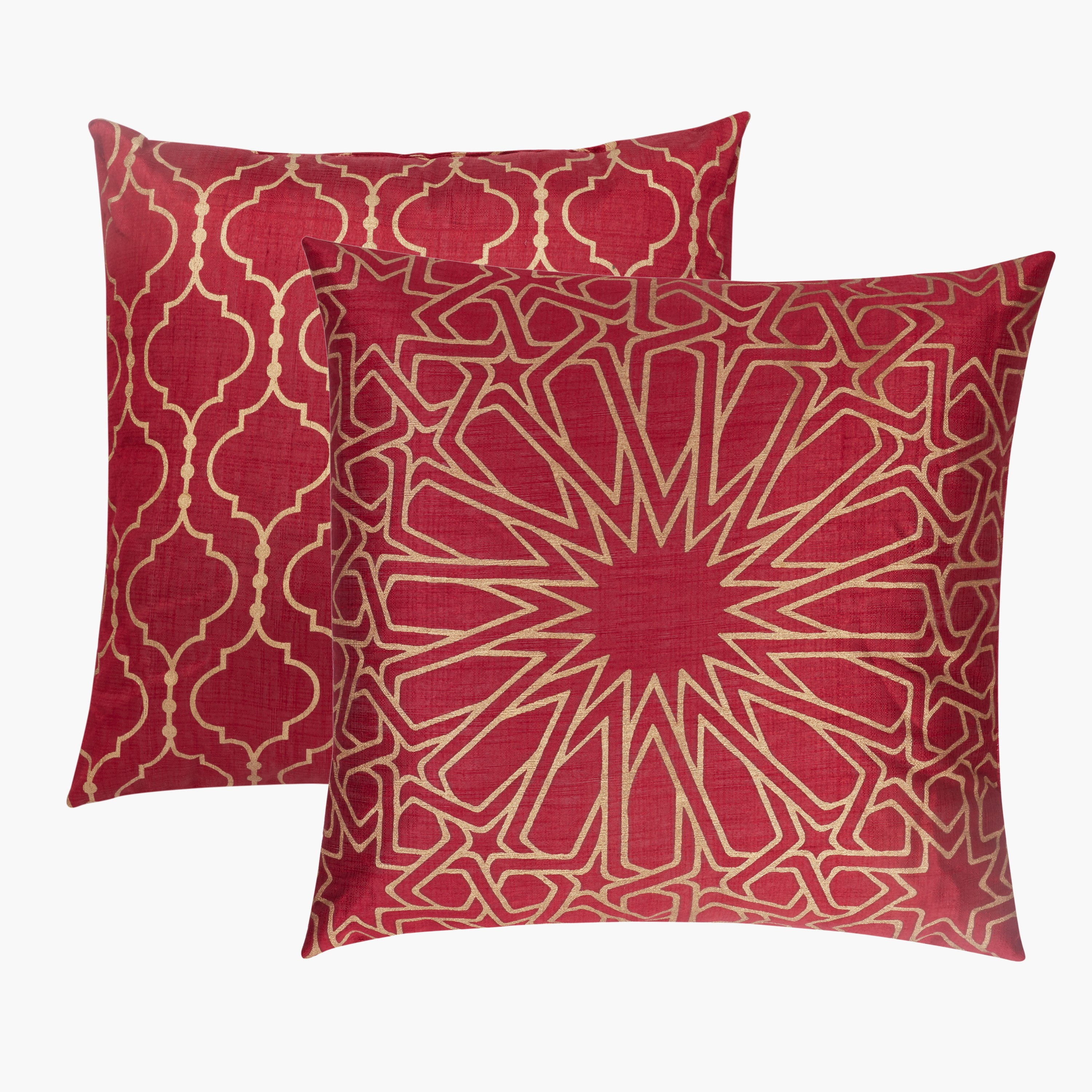 وسادة محشوّة بطبعات زيان - طقم من قطعتين-hbxlivingroom-furnishings-cushionsandcovers-filledcushions-image-1