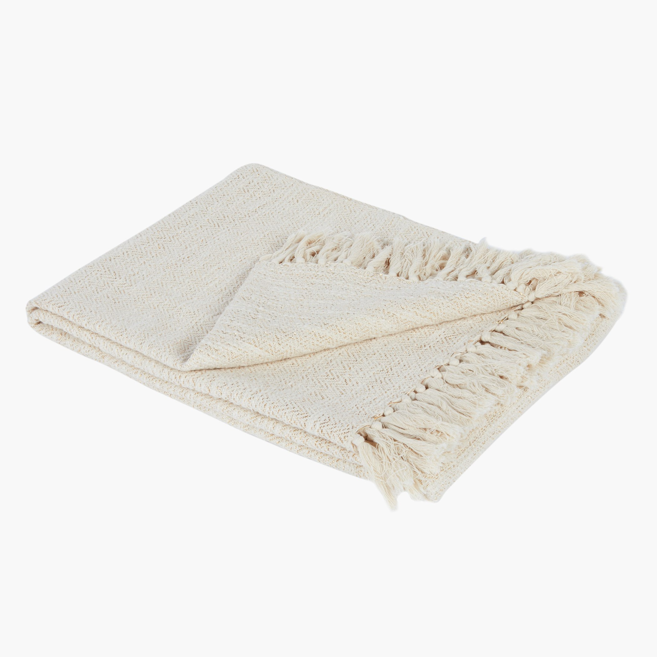 بطانية سرير خفيفة بشُرّابات لوركس - 130x180 سم-hbxhomeware-hbxbedroom-image-1