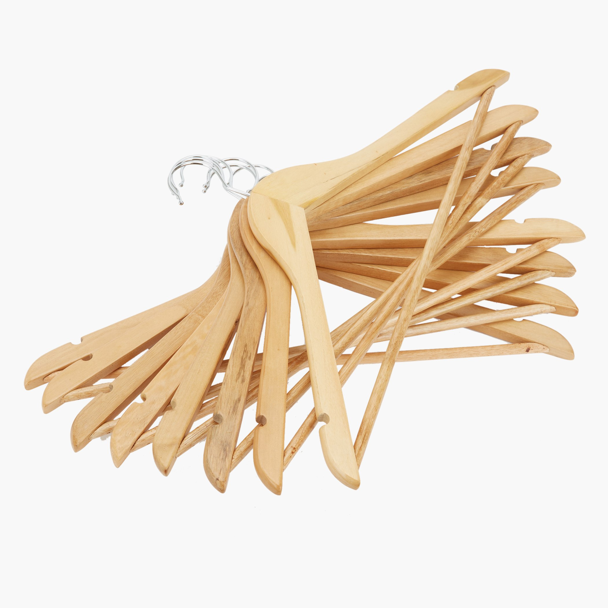 علّاقات خشبية فوريست - طقم من 8 قطع-hbxhomeware-bathandlaundry-clothesdryingracks-image-3