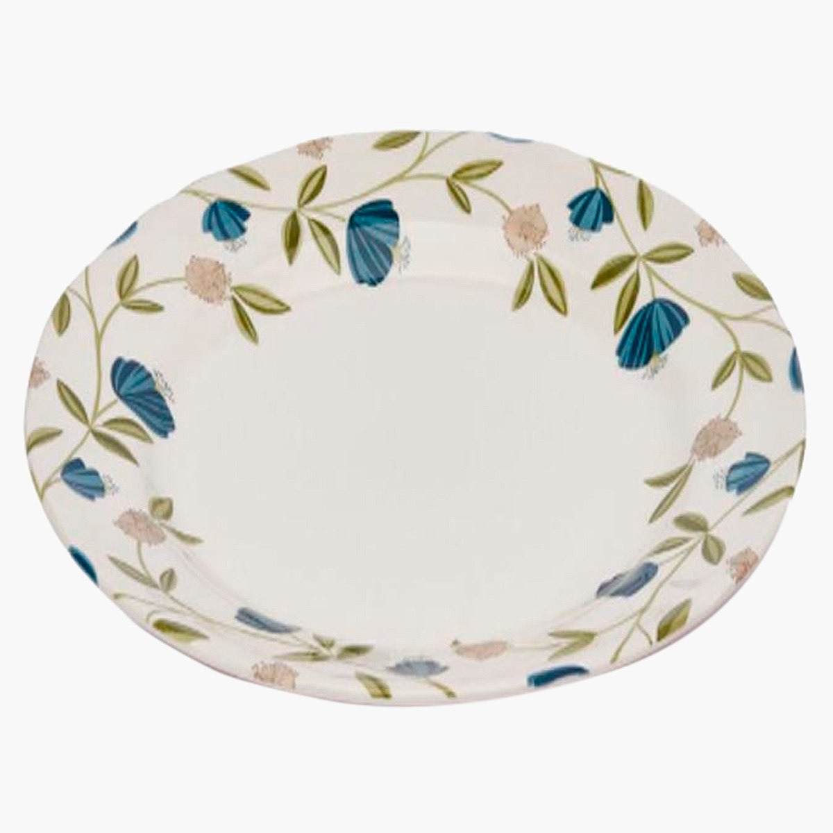 طبق تقديم كلايتان مزين بالزهور - 26 سم-hbxdecorandfurnishings-tabletop-crockery-image-1