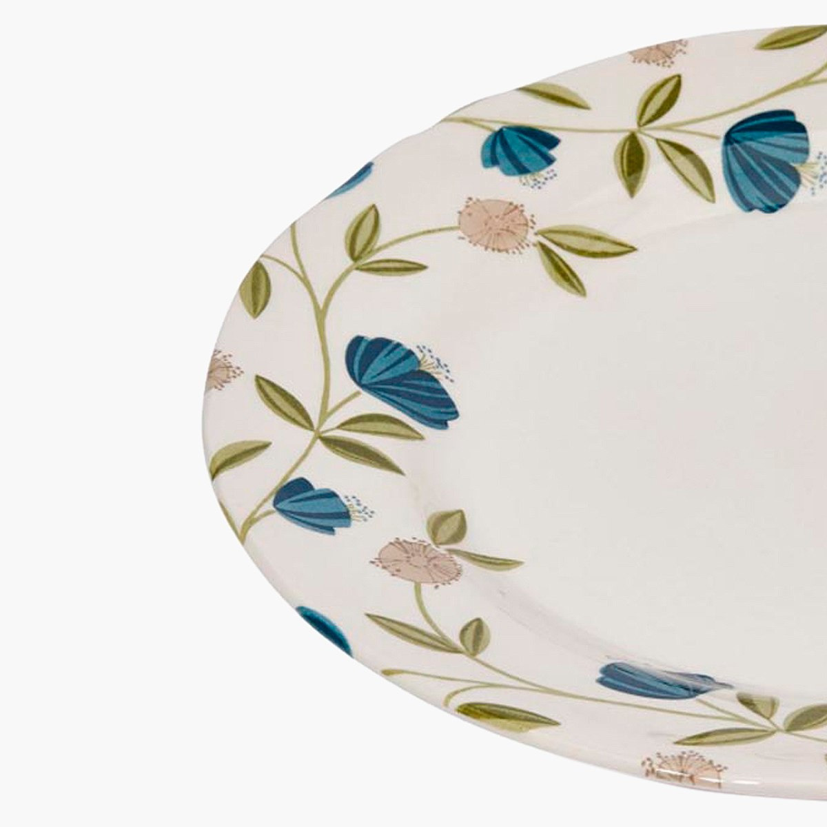 طبق تقديم كلايتان مزين بالزهور - 26 سم-hbxdecorandfurnishings-tabletop-crockery-image-2