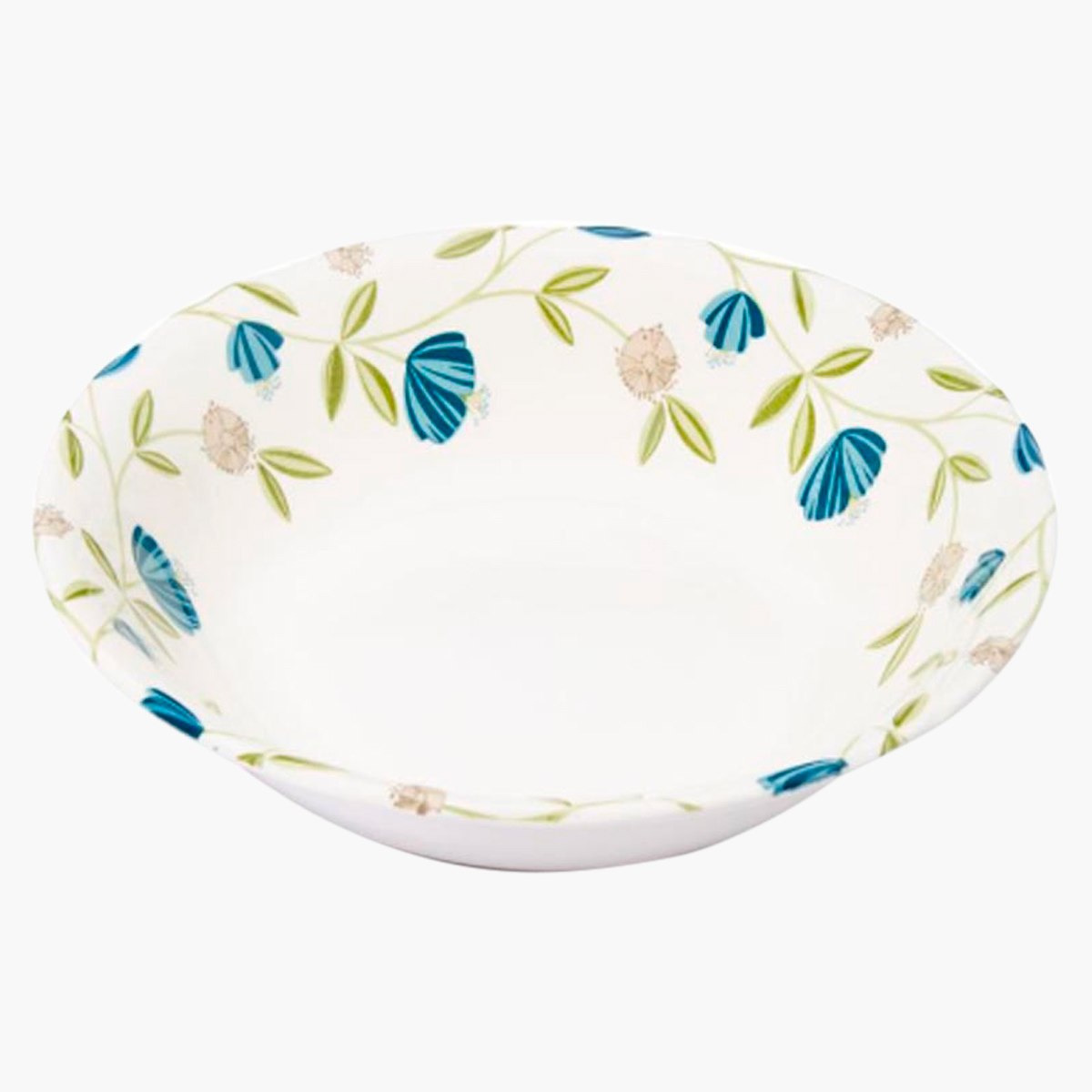 طبق تقديم أنيق كلايتن بطبعات أزهار - 24 سم-hbxdecorandfurnishings-tabletop-crockery-image-1