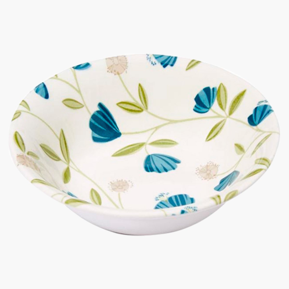 Claytan Elegant Floral Print Soup Bowl - 16 cm-hbxdecorandfurnishings-tabletop-crockery-image-1