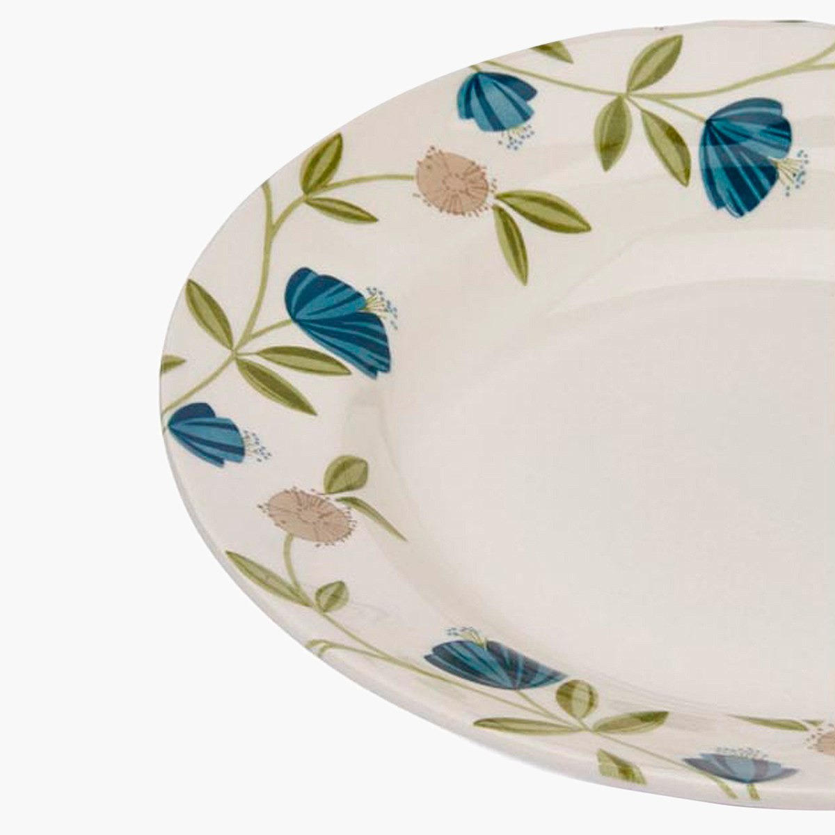 طبق حساء أنيق كلايتن بطبعات أزهار - 23 سم-hbxdecorandfurnishings-tabletop-crockery-image-2