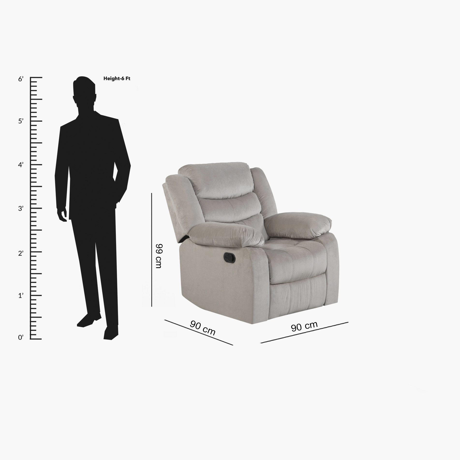 كنبة استرخاء قابلة للضبط بأذرع منحنية من جاسينتا-hbxfurniture-livingroom-sofasandsofasets-image-8