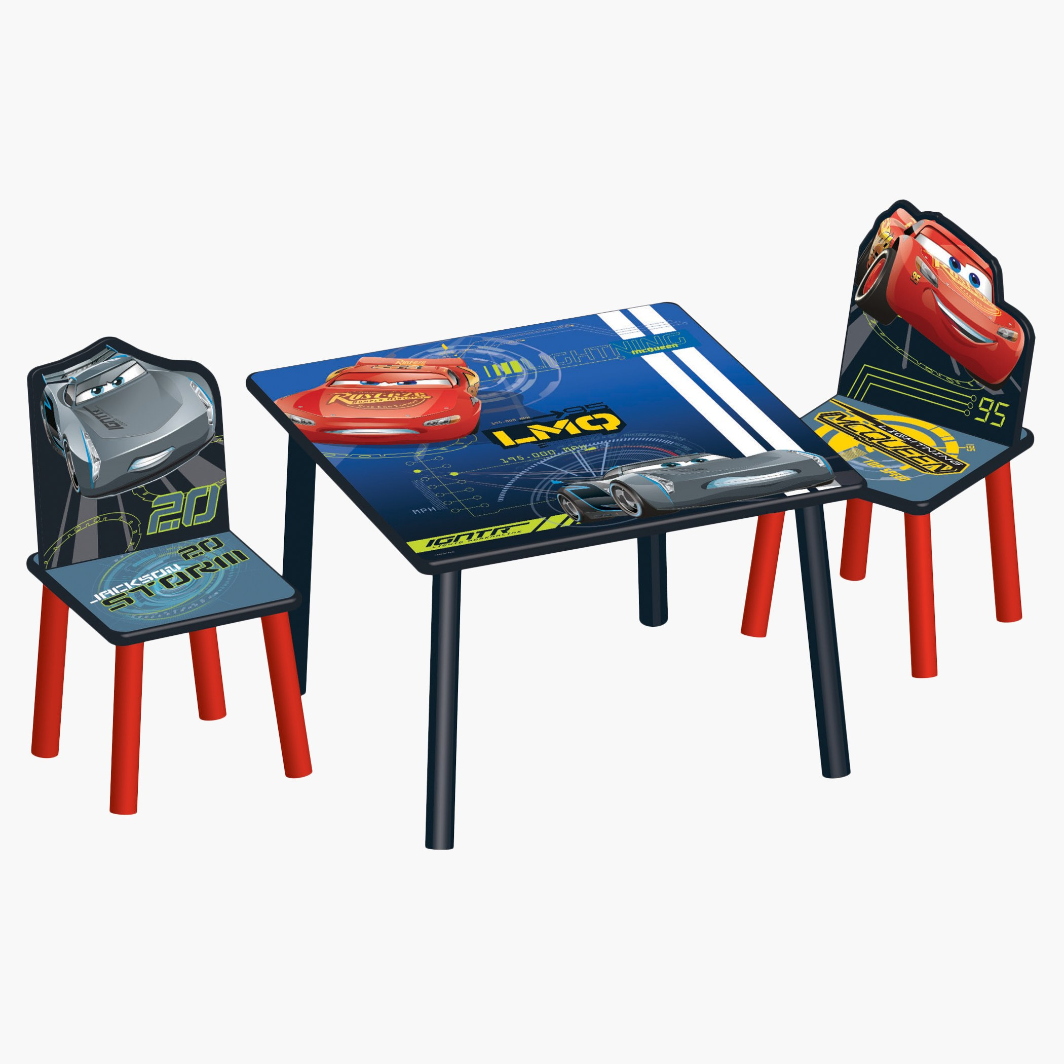 Pixar cars outlet table and chairs